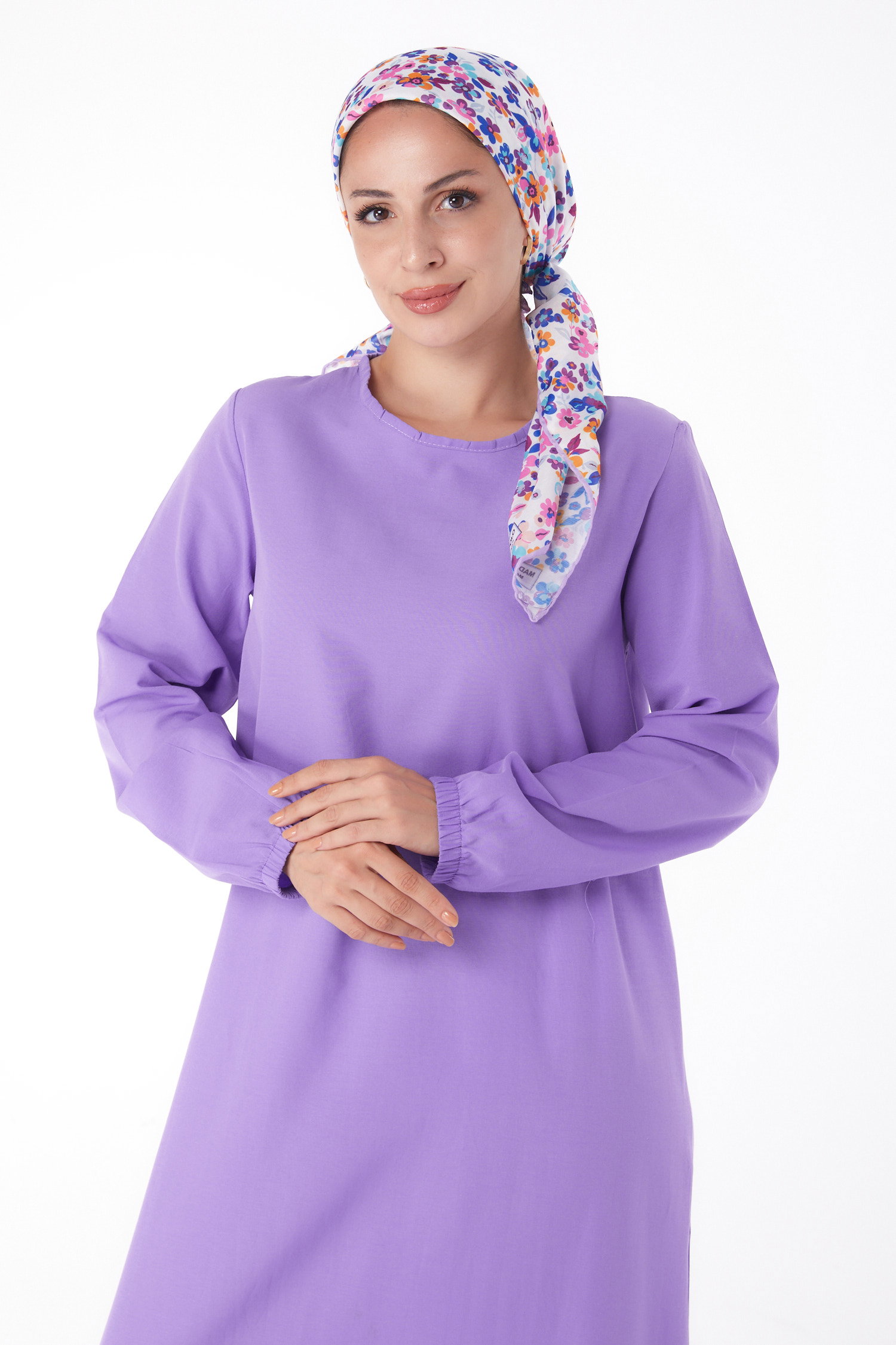 Elbise Lila - 13202 - 3