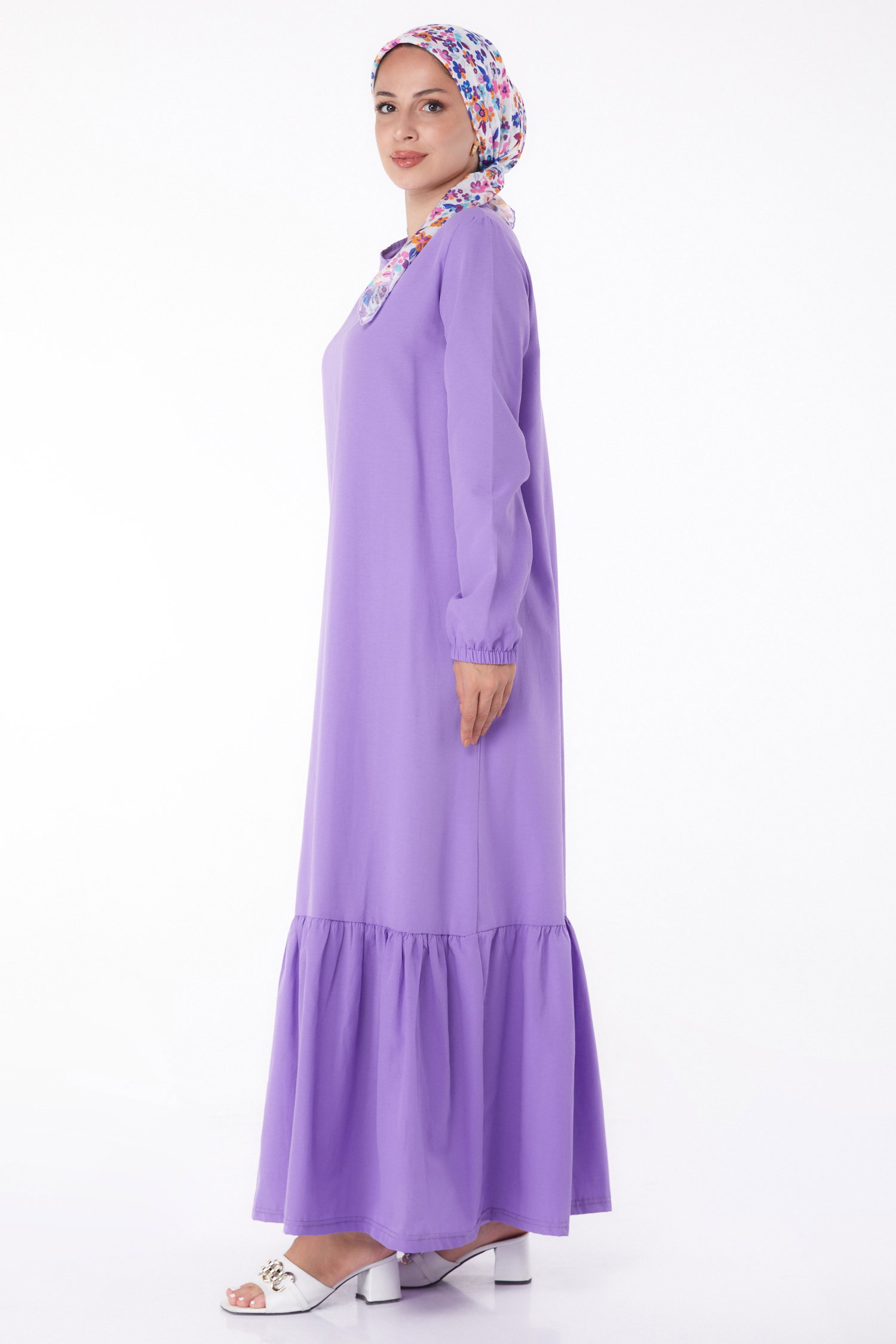 Elbise Lila - 13202 - 6