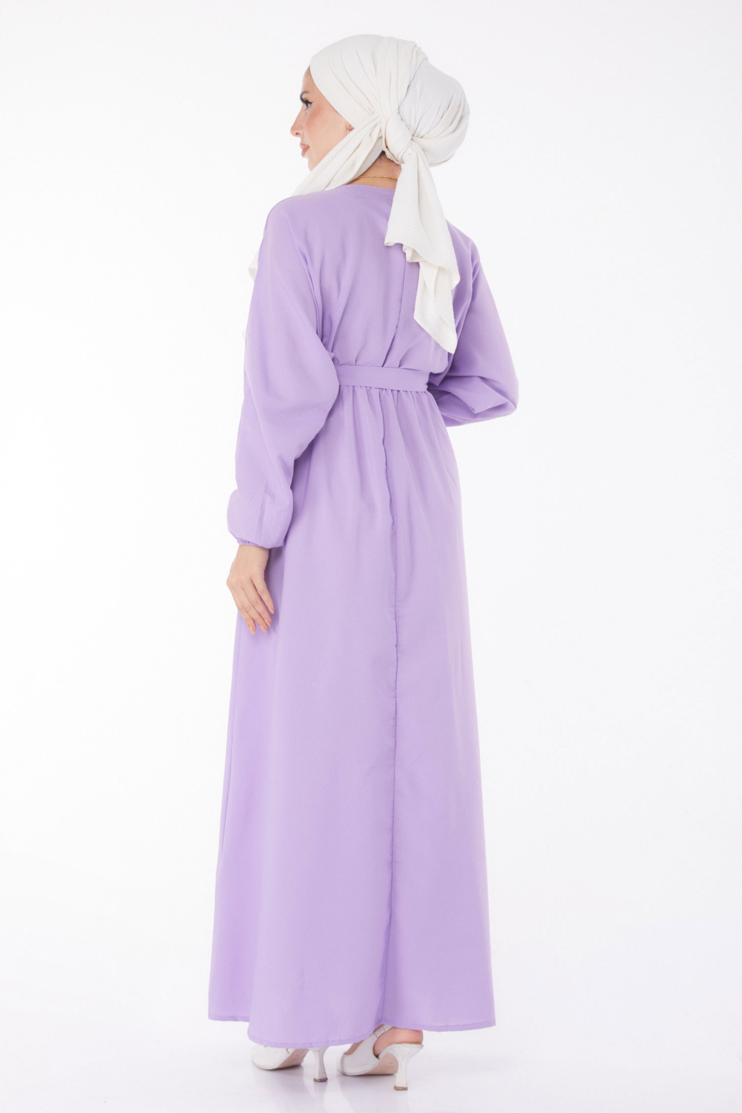 Elbise Lila - 13221 - 6