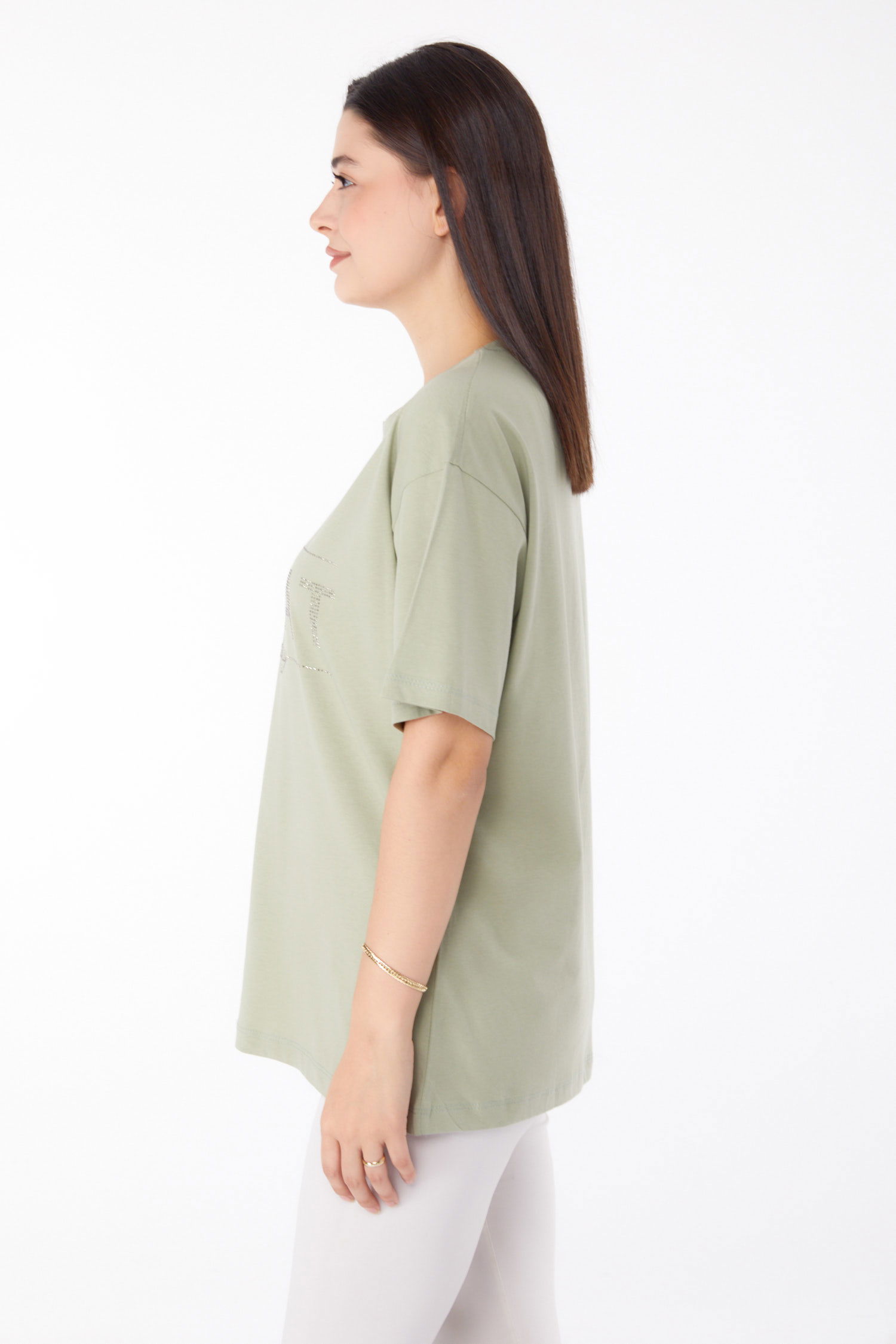 Taşlı T-shirt