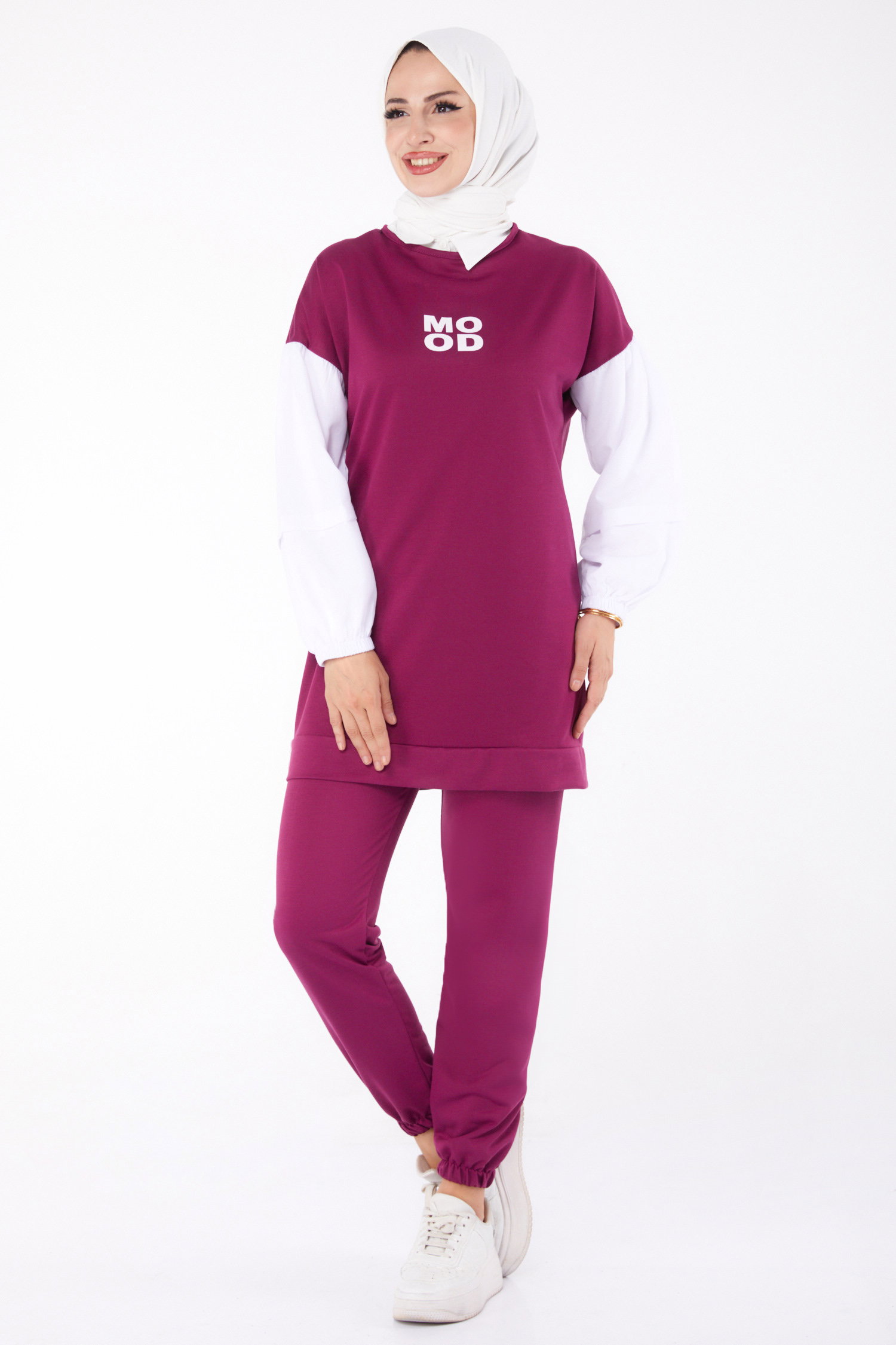 TUNIK PANTOLON Mor - 13300 - 1