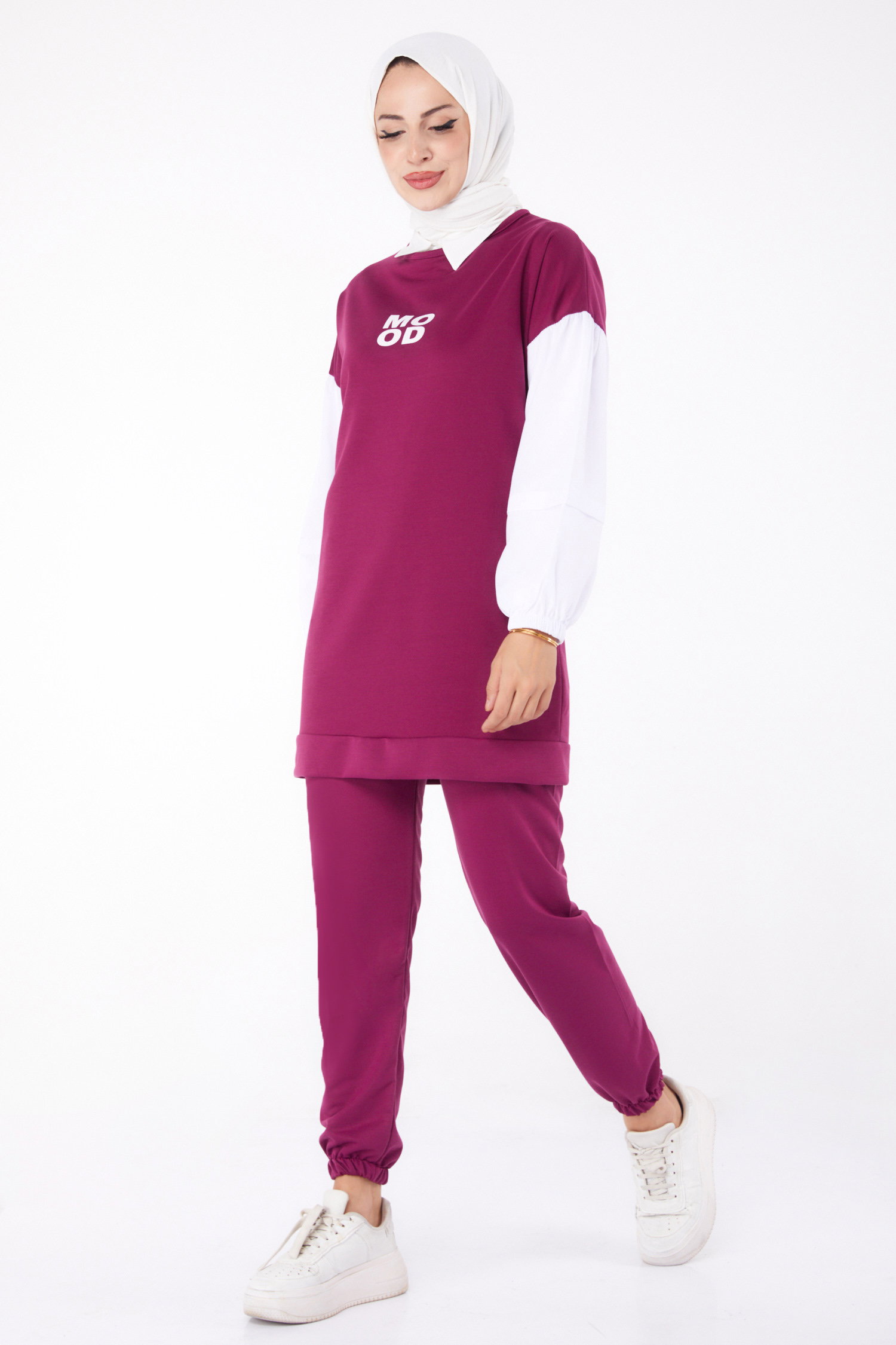 TUNIK PANTOLON Mor - 13300 - 2