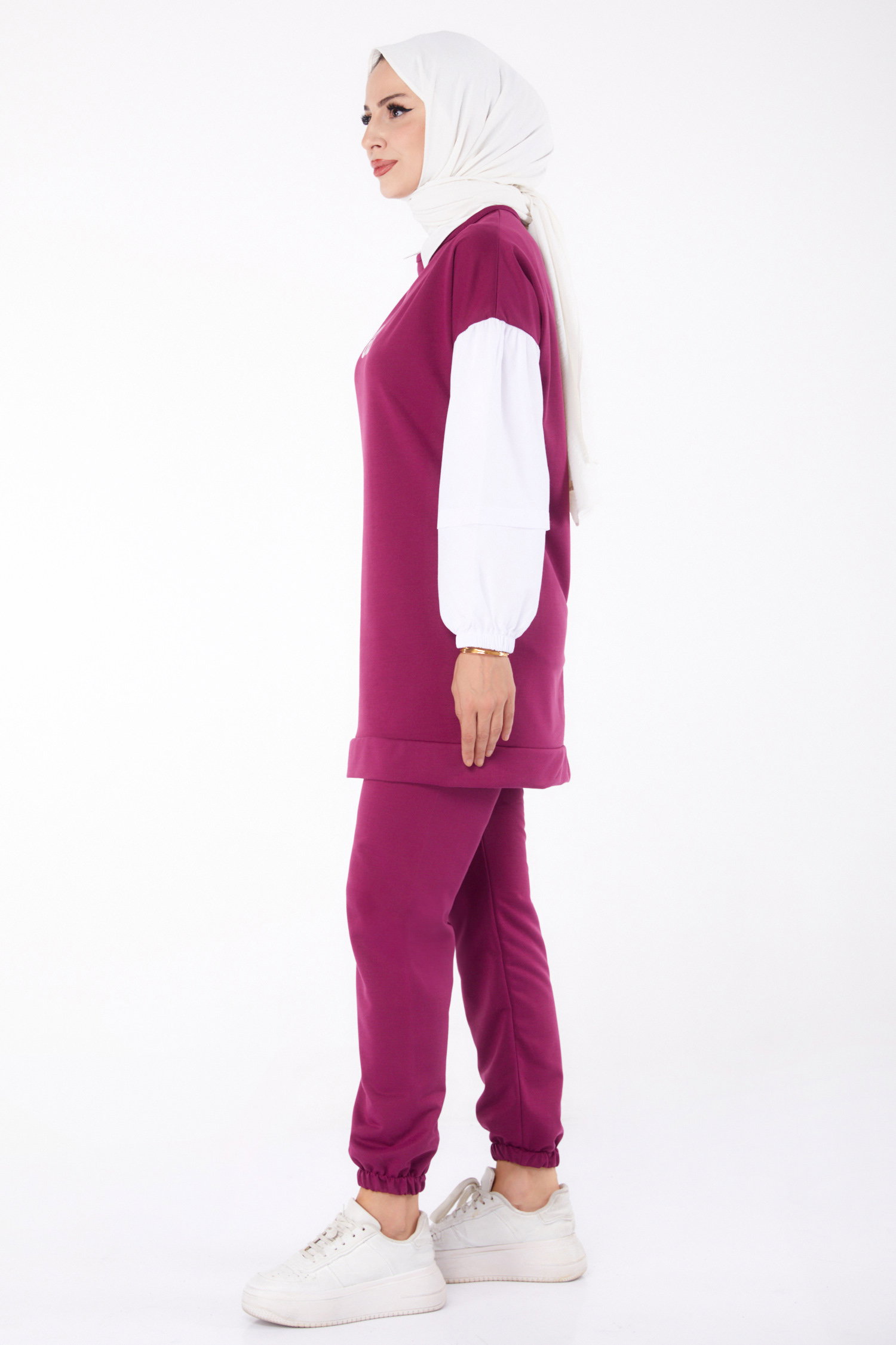 TUNIK PANTOLON Mor - 13300 - 4