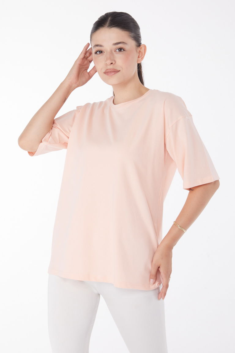 T-Shirt Pembe - 25849 - TOFİSA