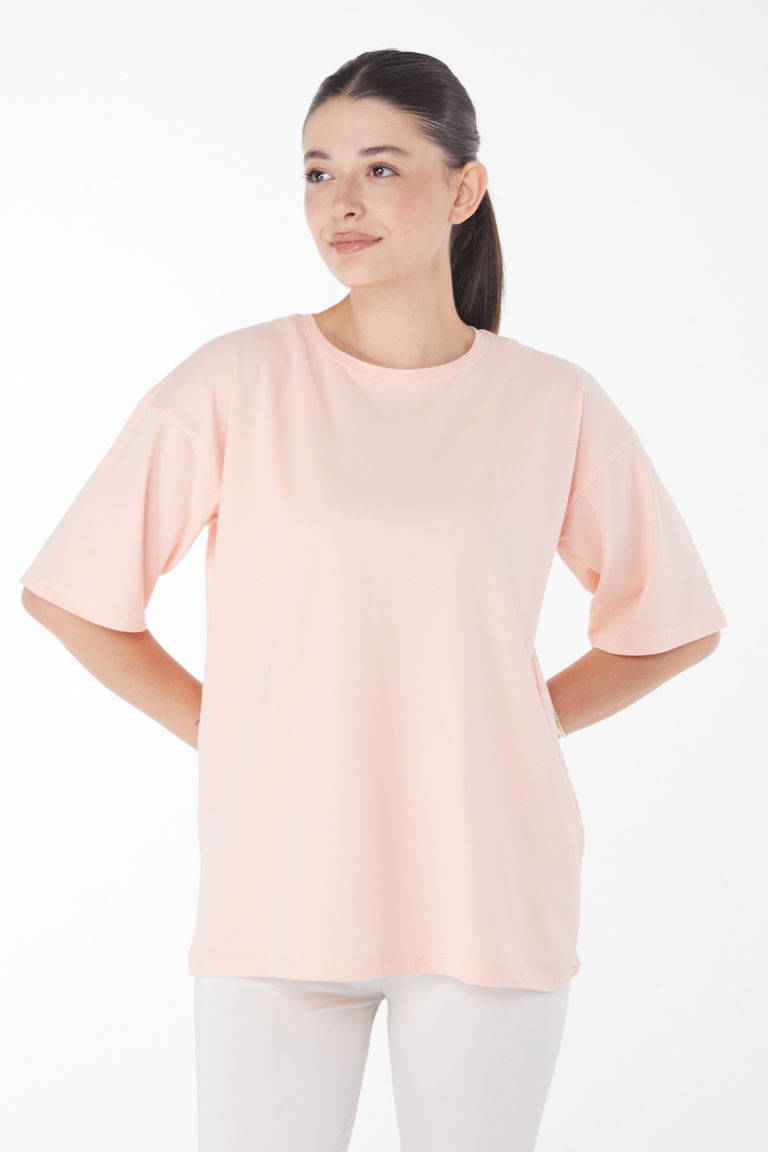 T-Shirt Pembe - 25849 - TOFİSA