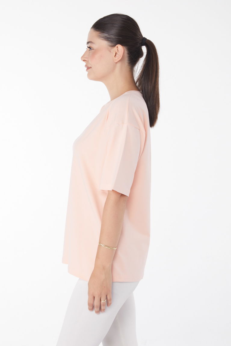 T-Shirt Pembe - 25849 - TOFİSA