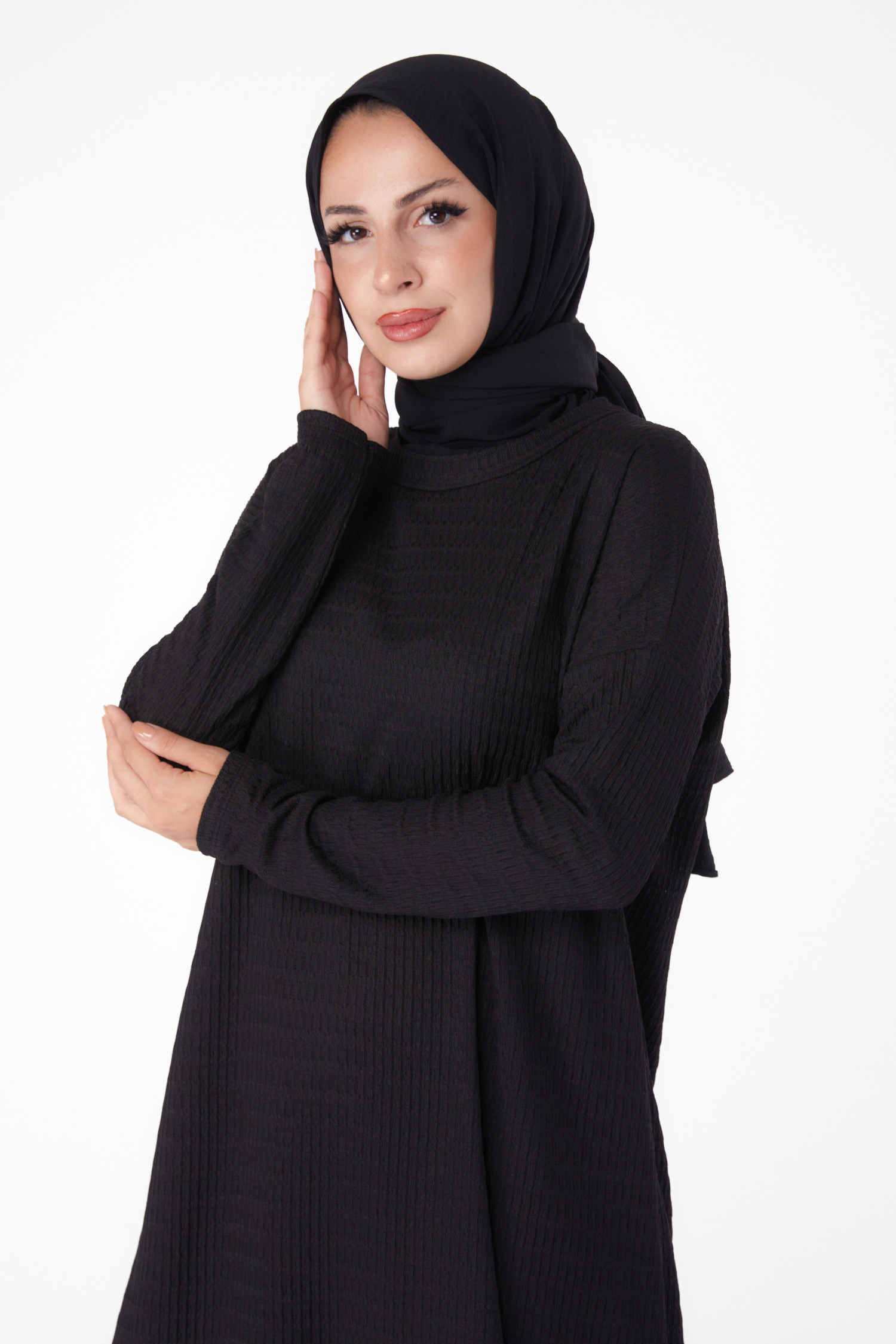 Elbise Siyah - 26280 - 3