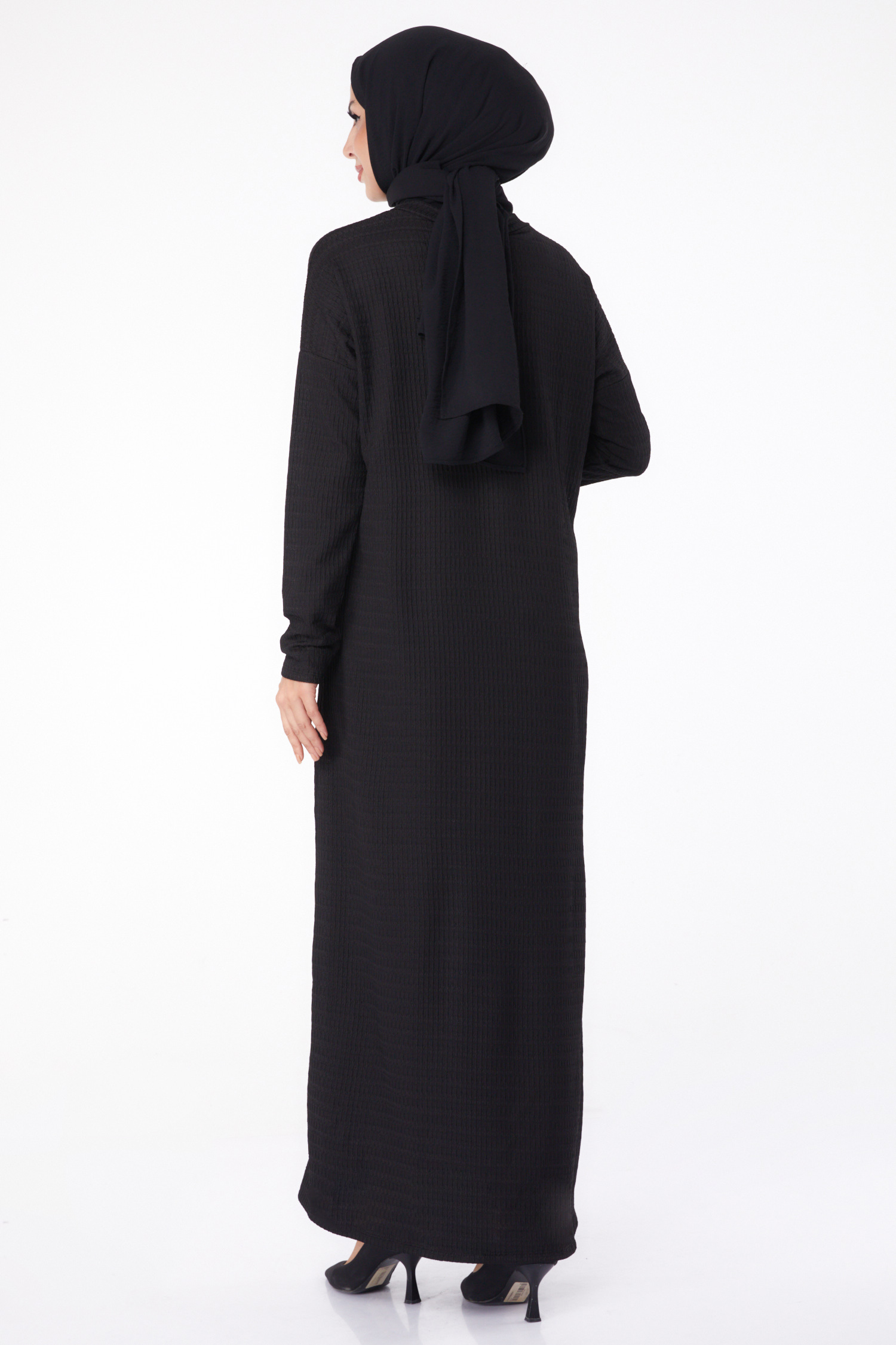 Elbise Siyah - 26280 - 5