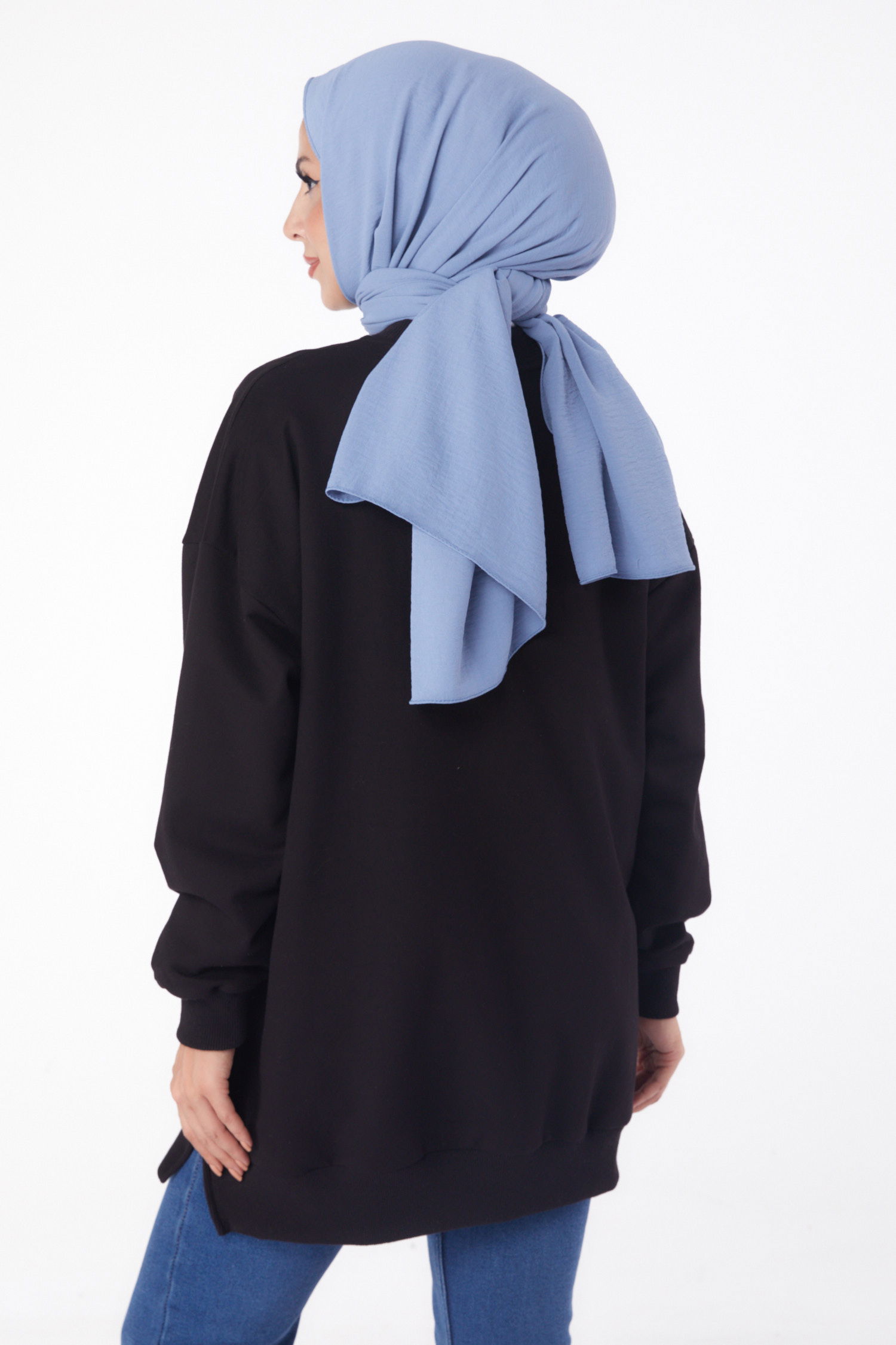 Garnili Sweat Siyah - 26224 - 4