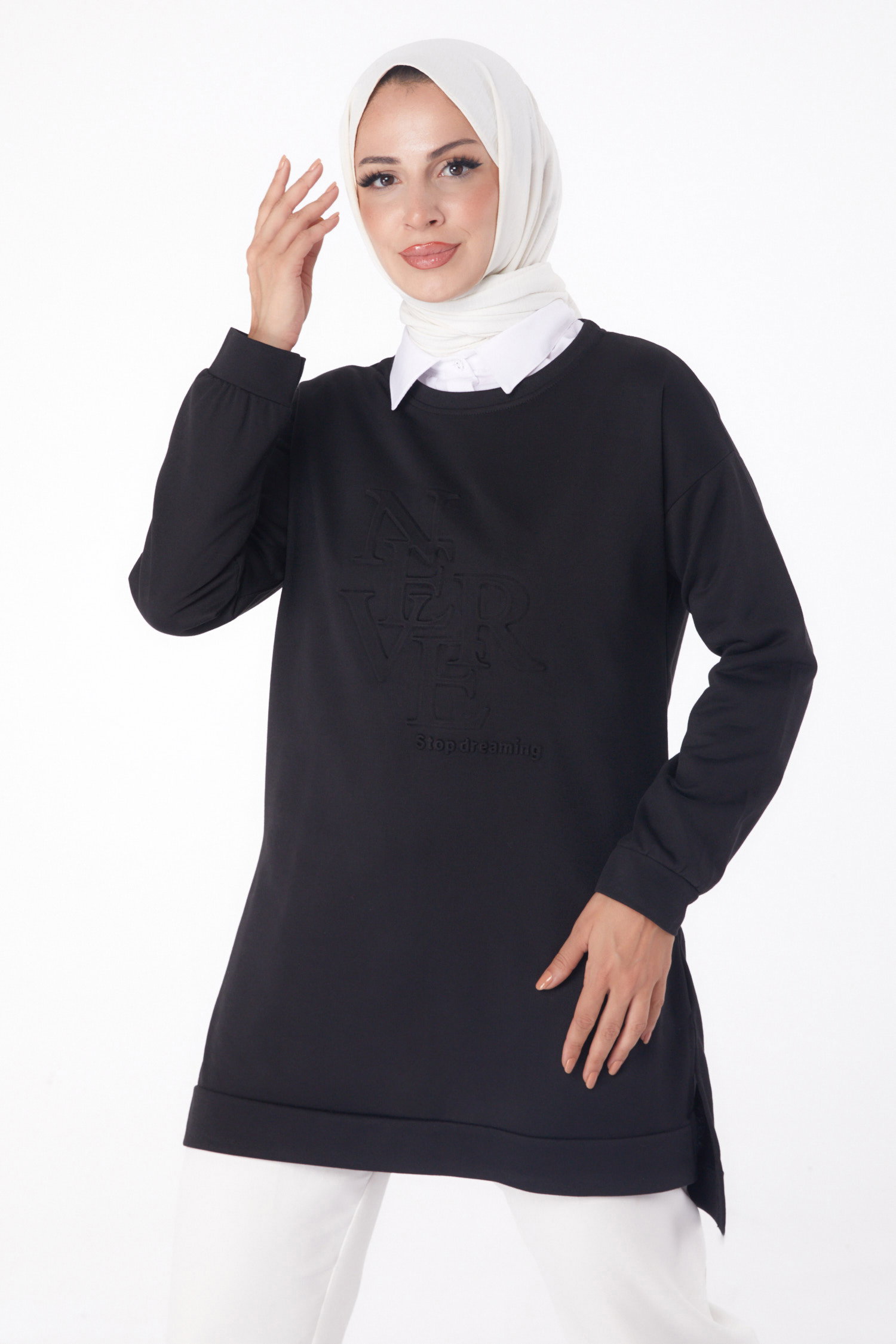 Sweat Siyah - 26201 - 1