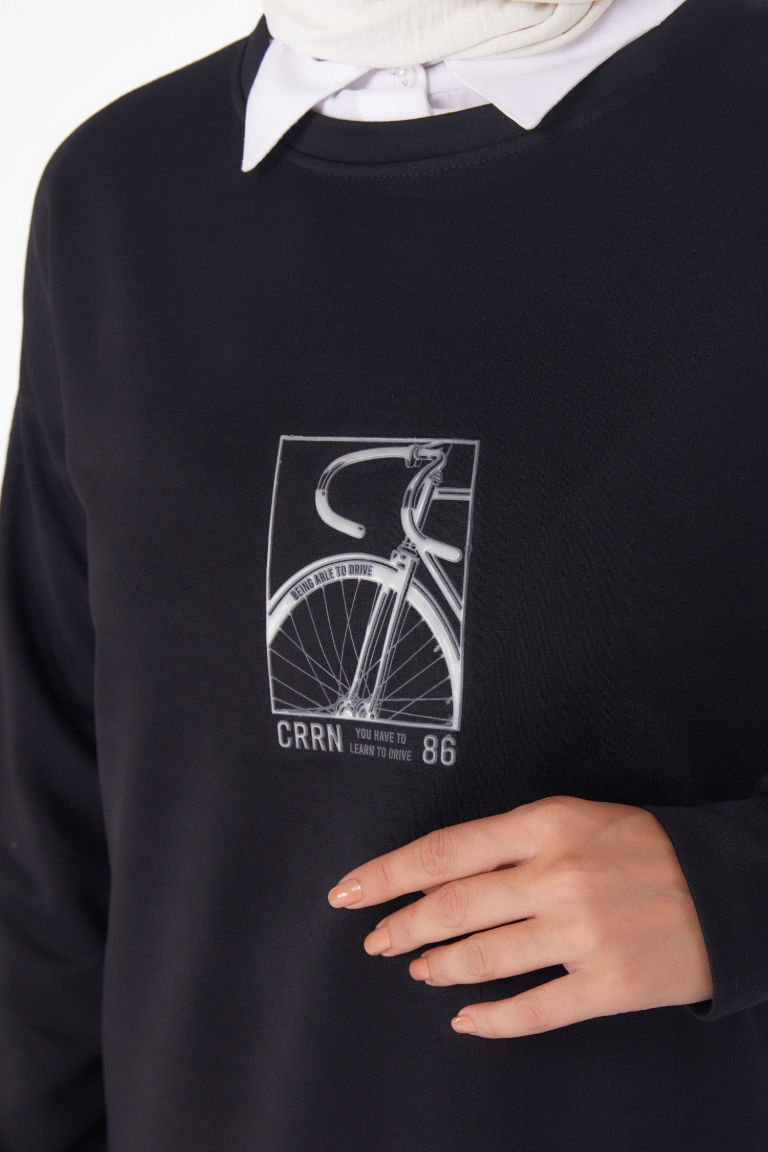 Sweat Siyah - 26202 - 5