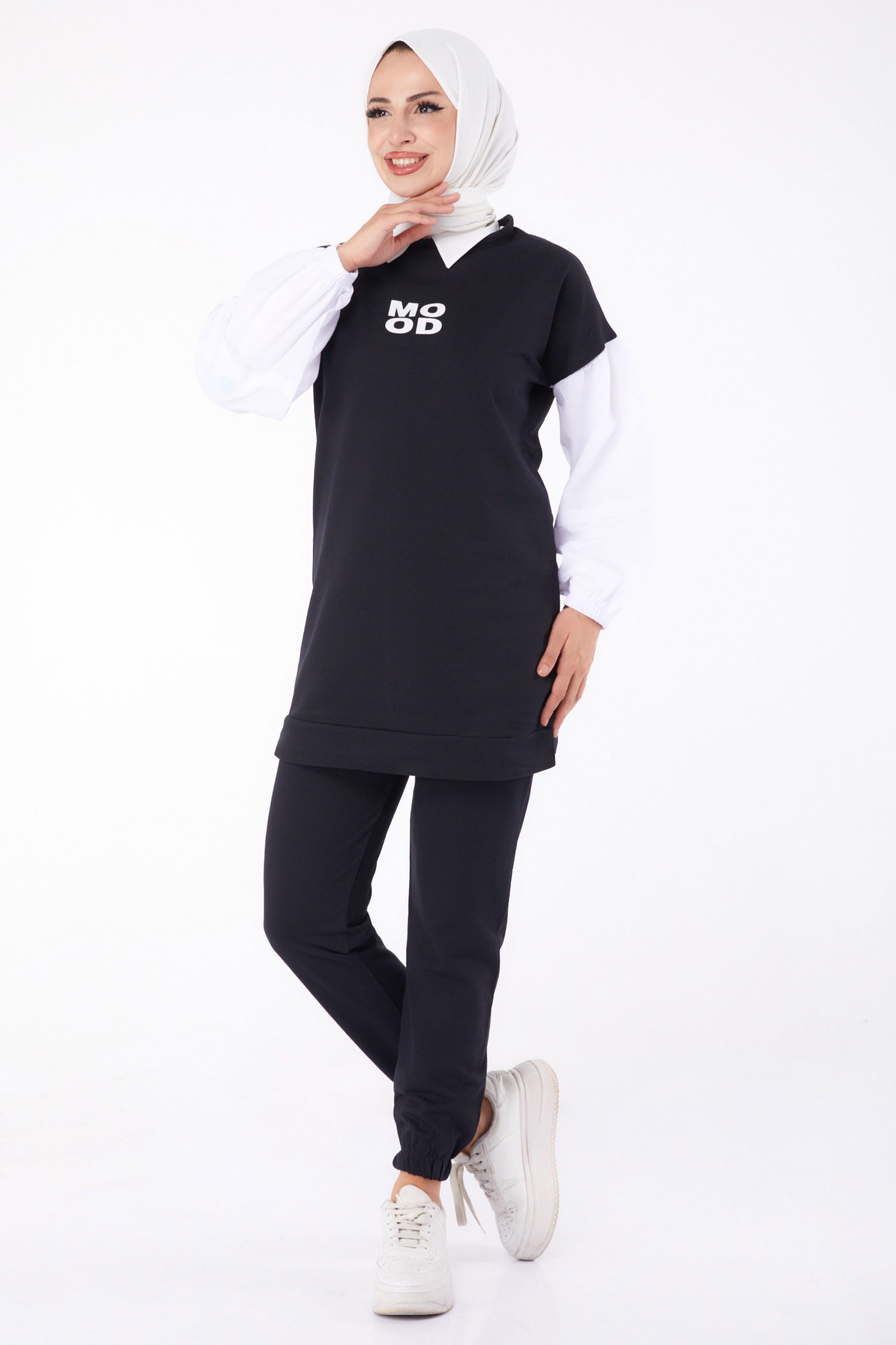 TUNIK PANTOLON Siyah - 13300 - 1