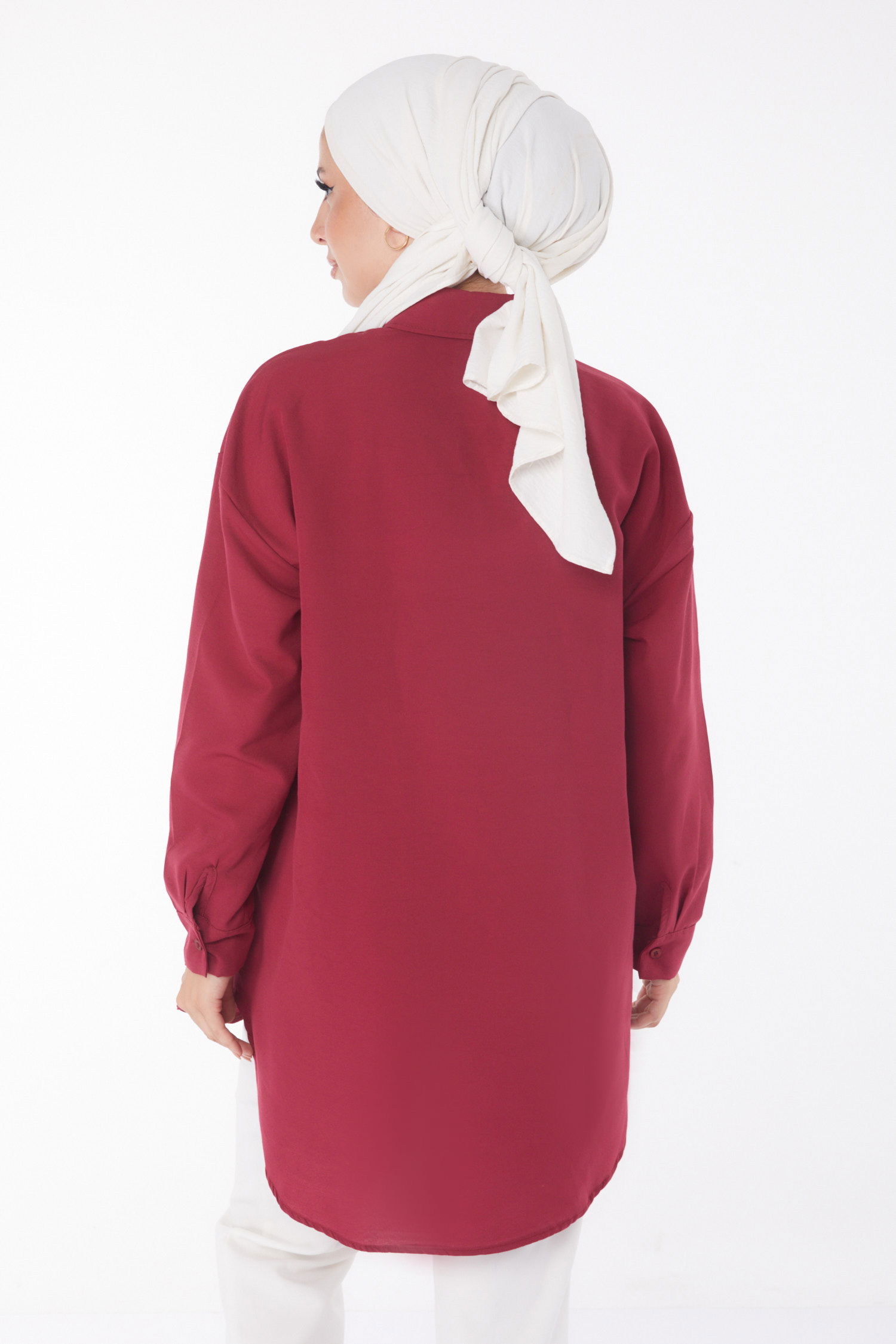 Gömlek Bordo - 13238 - 4