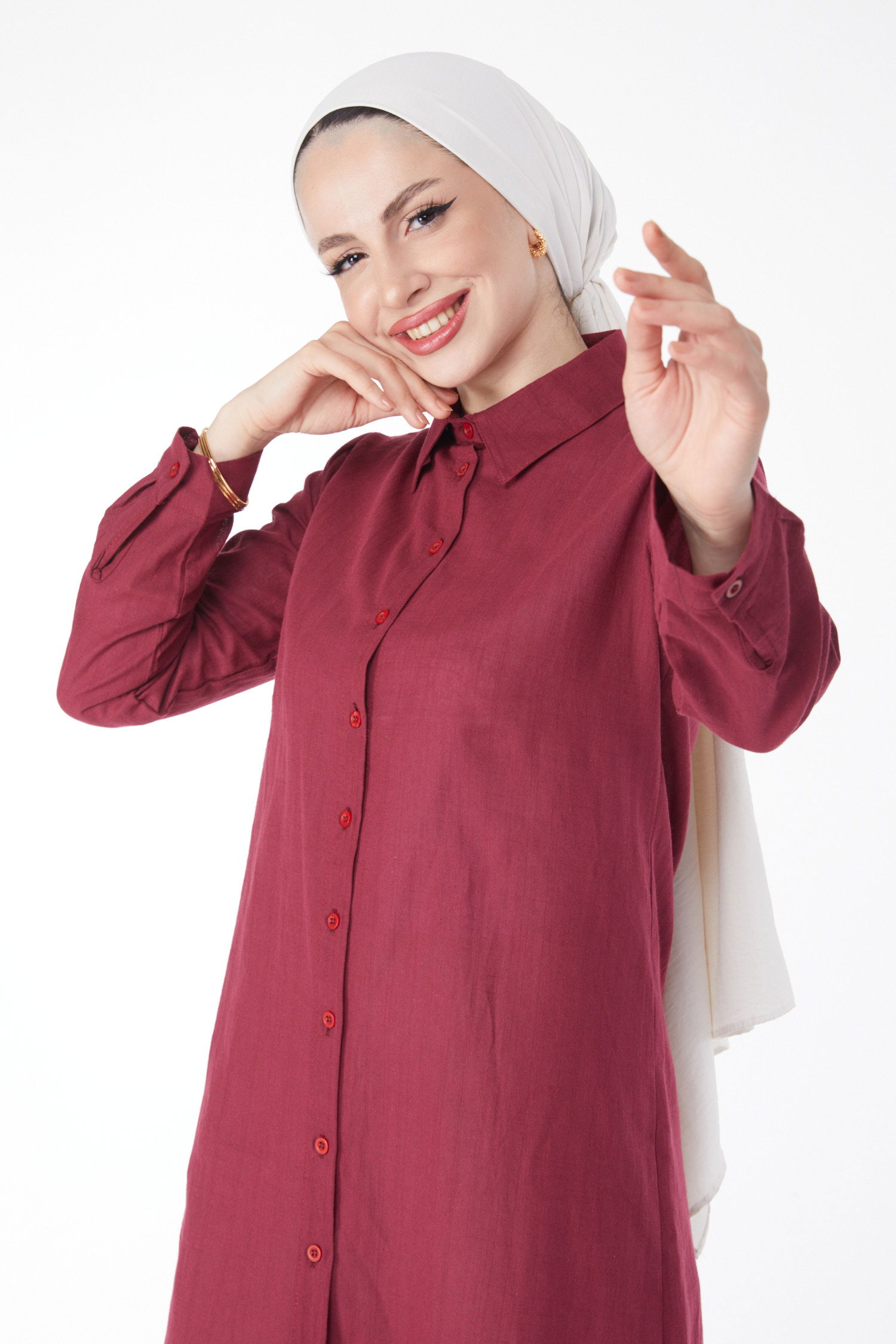 Tunik Bordo - 13141 - 2