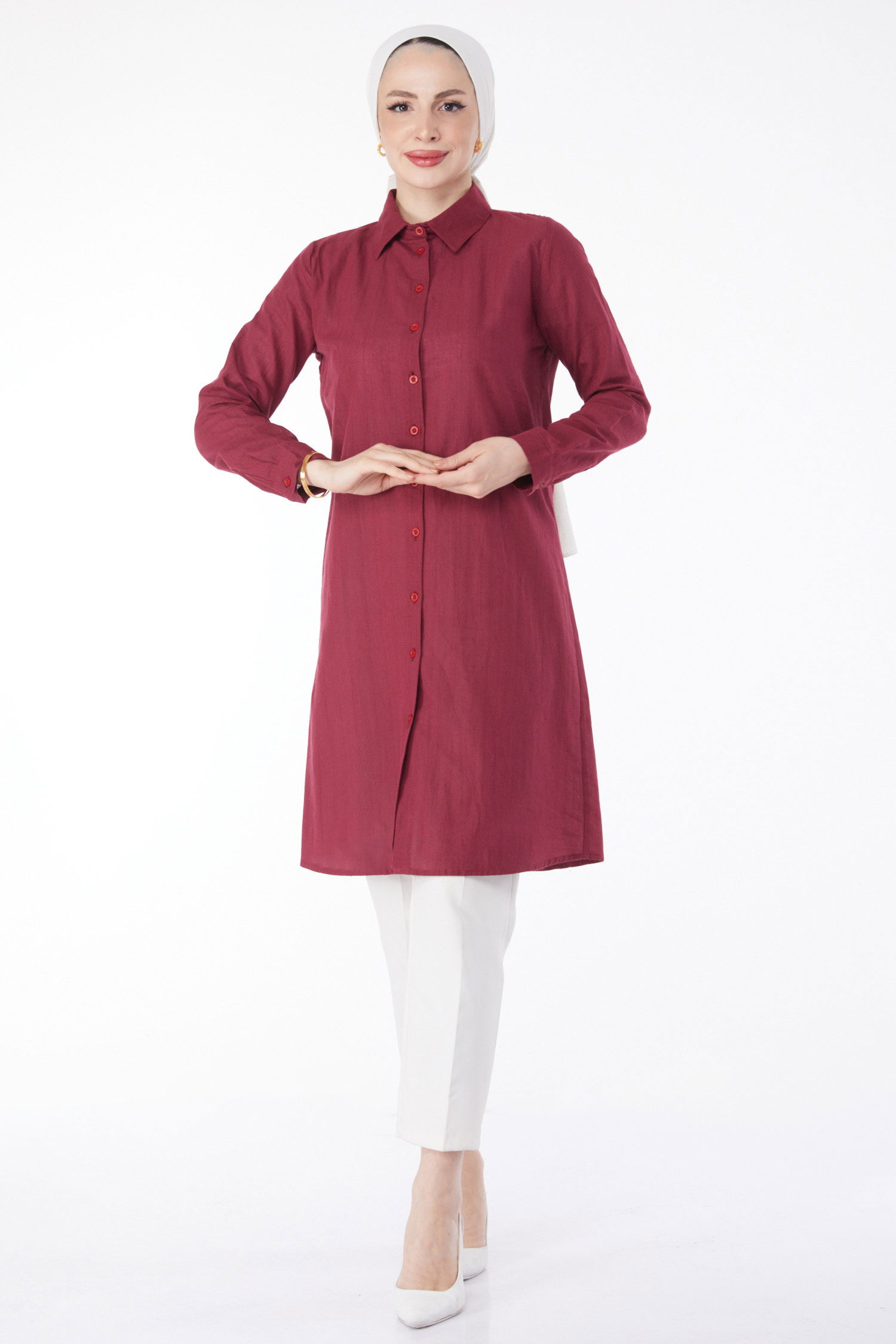 Tunik Bordo - 13141 - 3