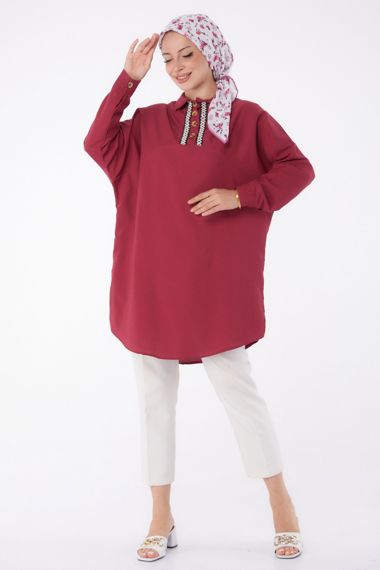 Tunik Bordo - 13257 - 1