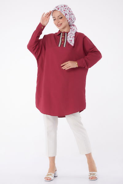 Tunik Bordo - 13257 