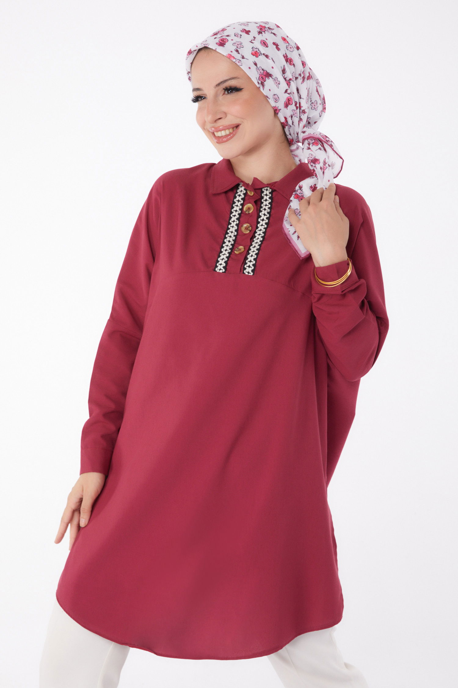 Tunik Bordo - 13257 - 2