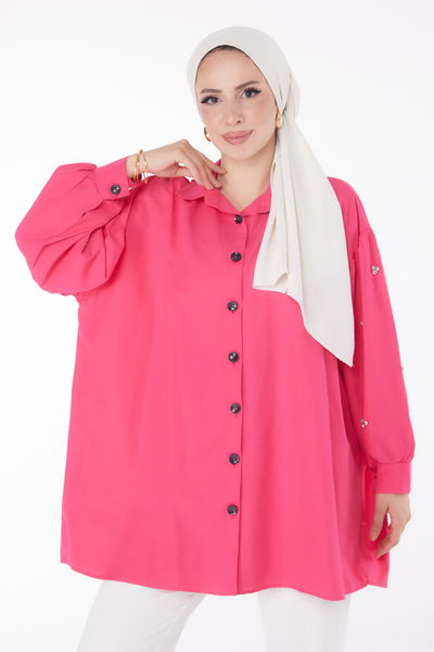 Tunik Fusya - 13022 