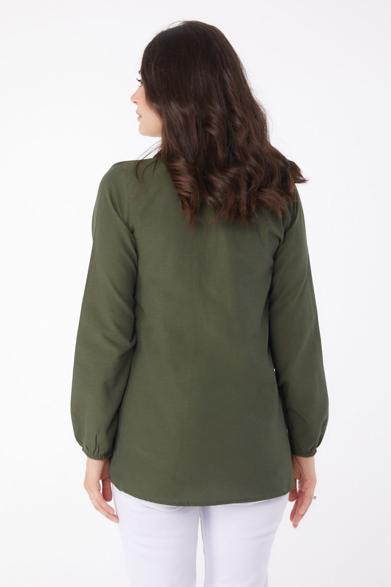 Gömlek Haki - 13249 - TOFİSA