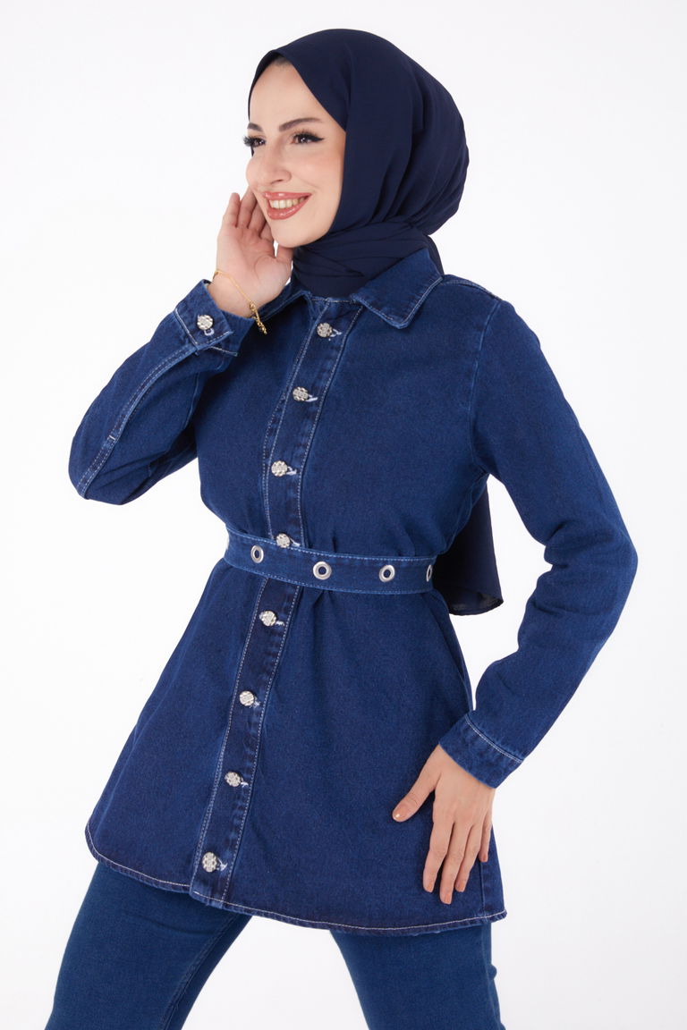 Kot Tunik Koyu Mavi - 24050 - TOFİSA