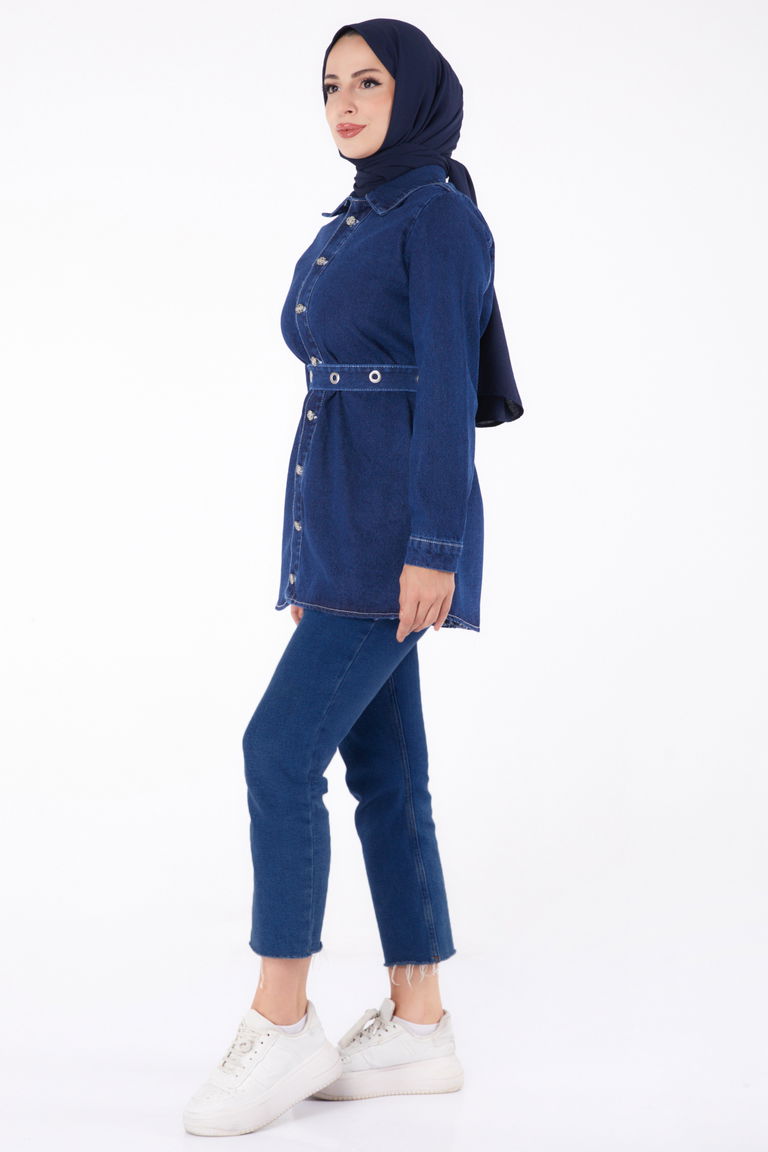 Kot Tunik Koyu Mavi - 24050 - TOFİSA