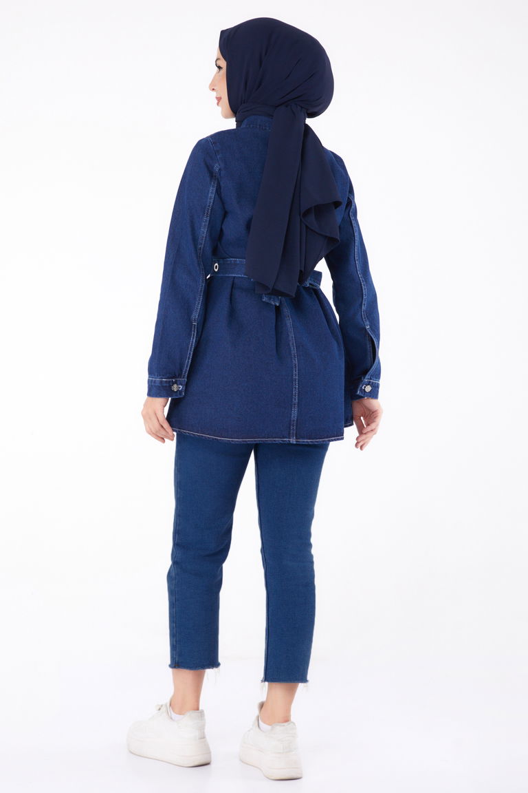 Kot Tunik Koyu Mavi - 24050 - TOFİSA