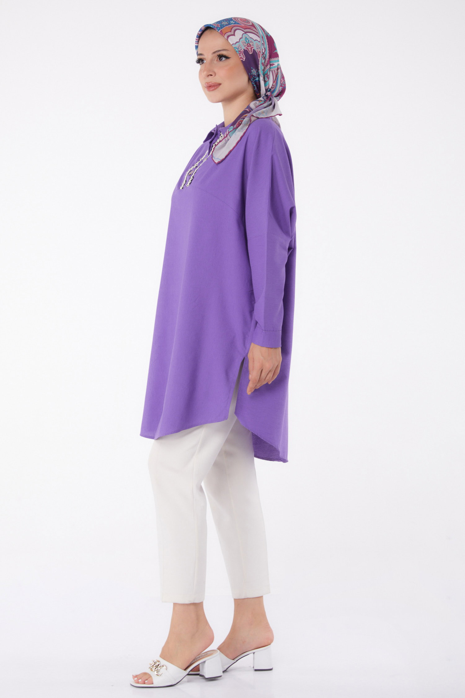Tunik Mor - 13257 - 3
