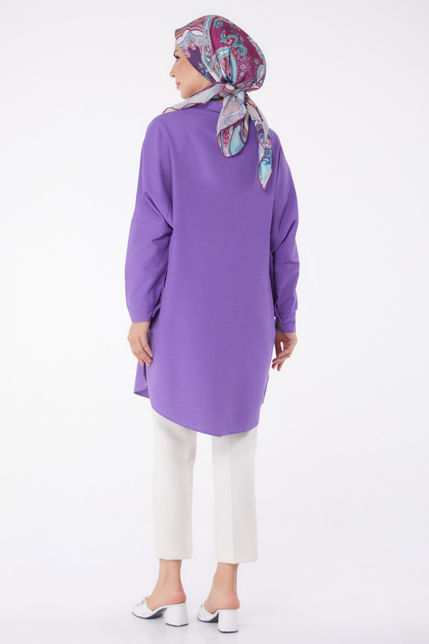 Tunik Mor - 13257 - 4