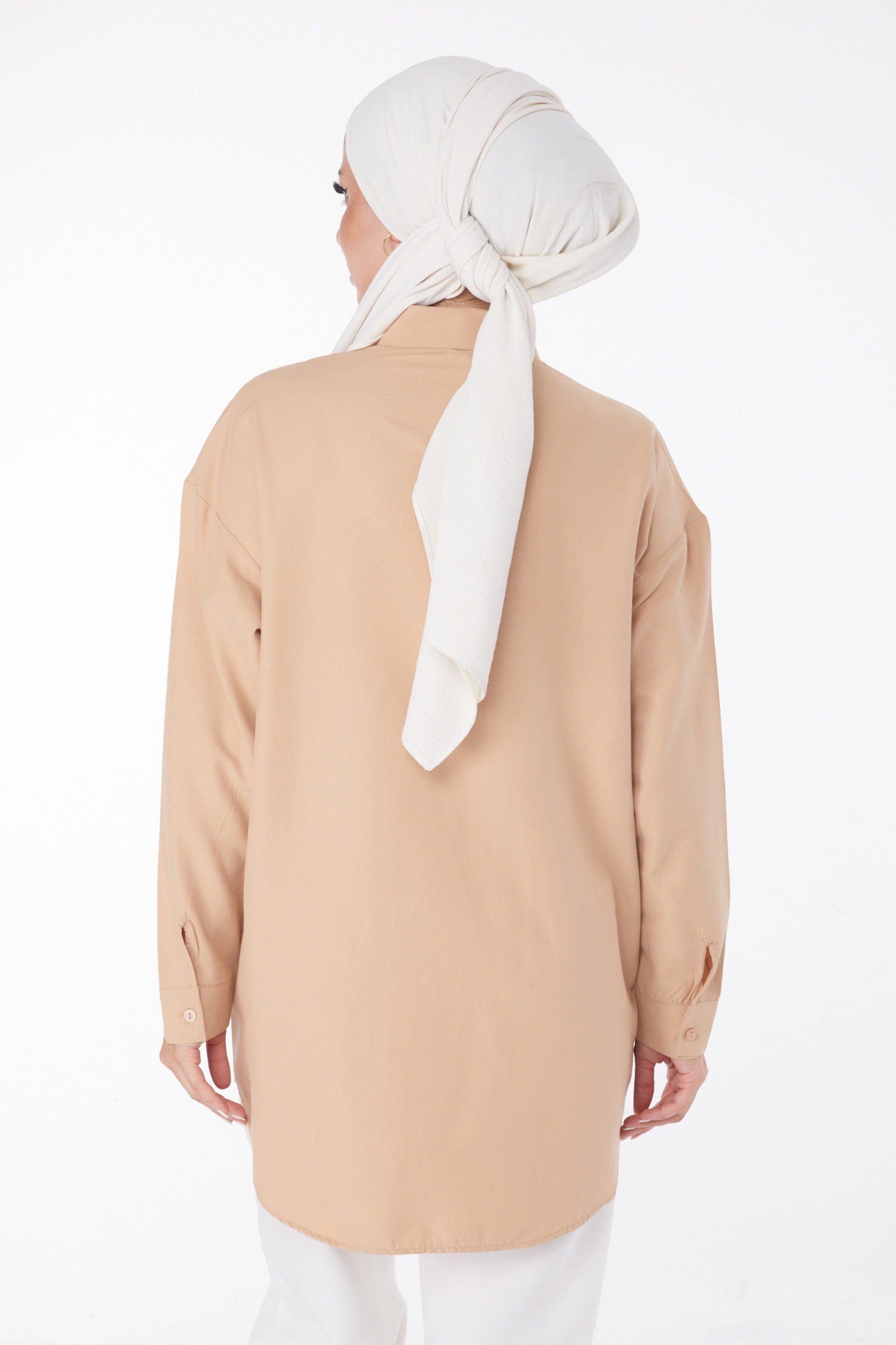 Taşlı Tunik Vizon - 25908 - 4