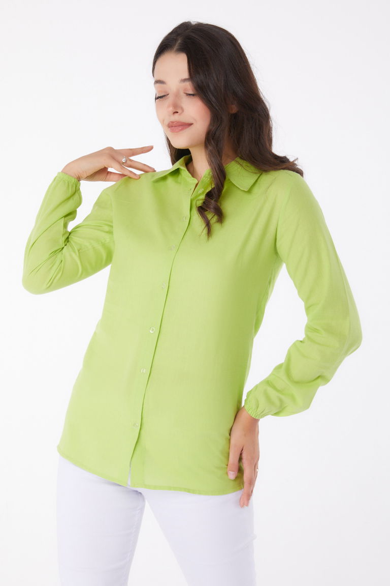 Gömlek Yağ Yeşili - 13249 - TOFİSA