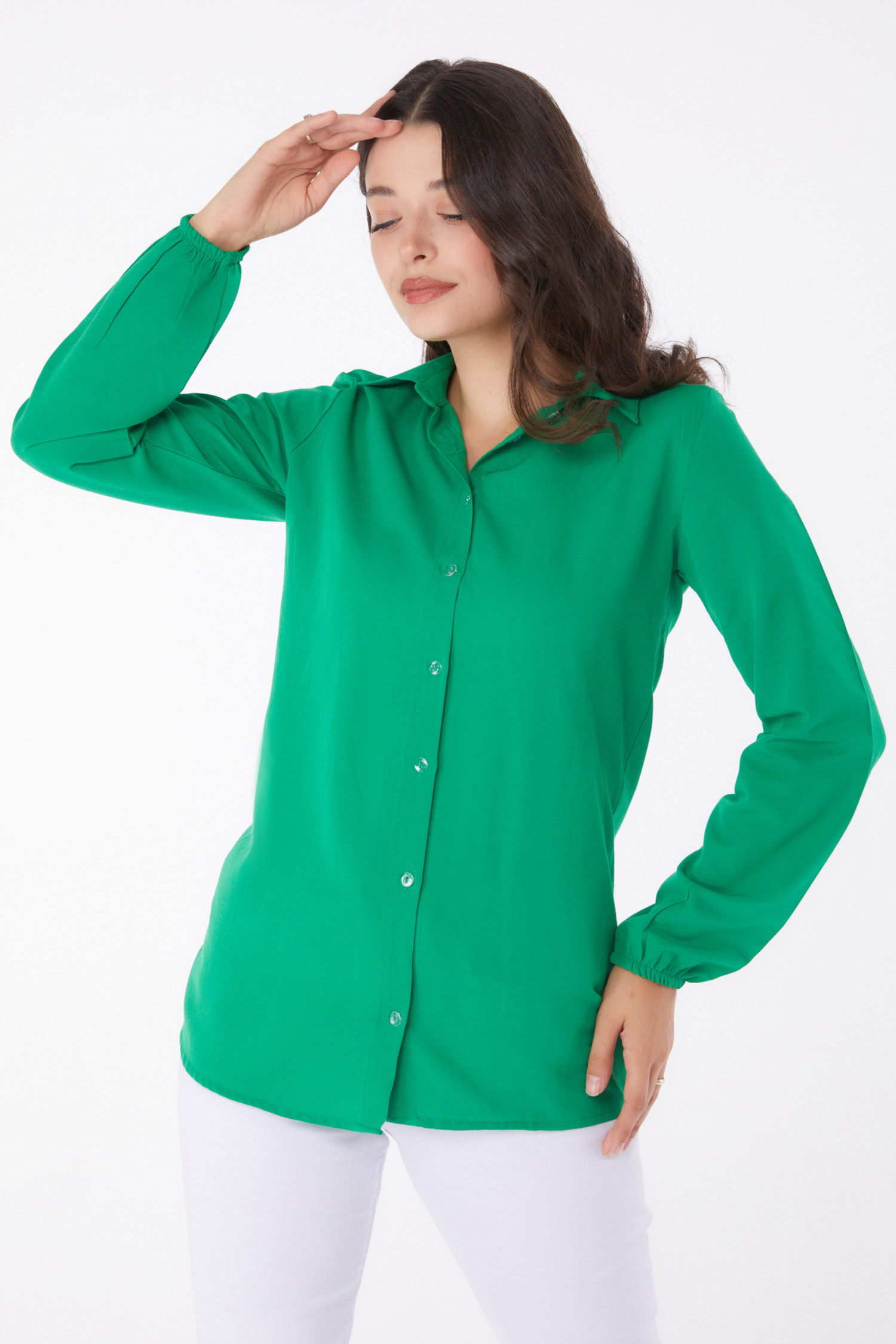 Gömlek Yesil - 13249 - 3
