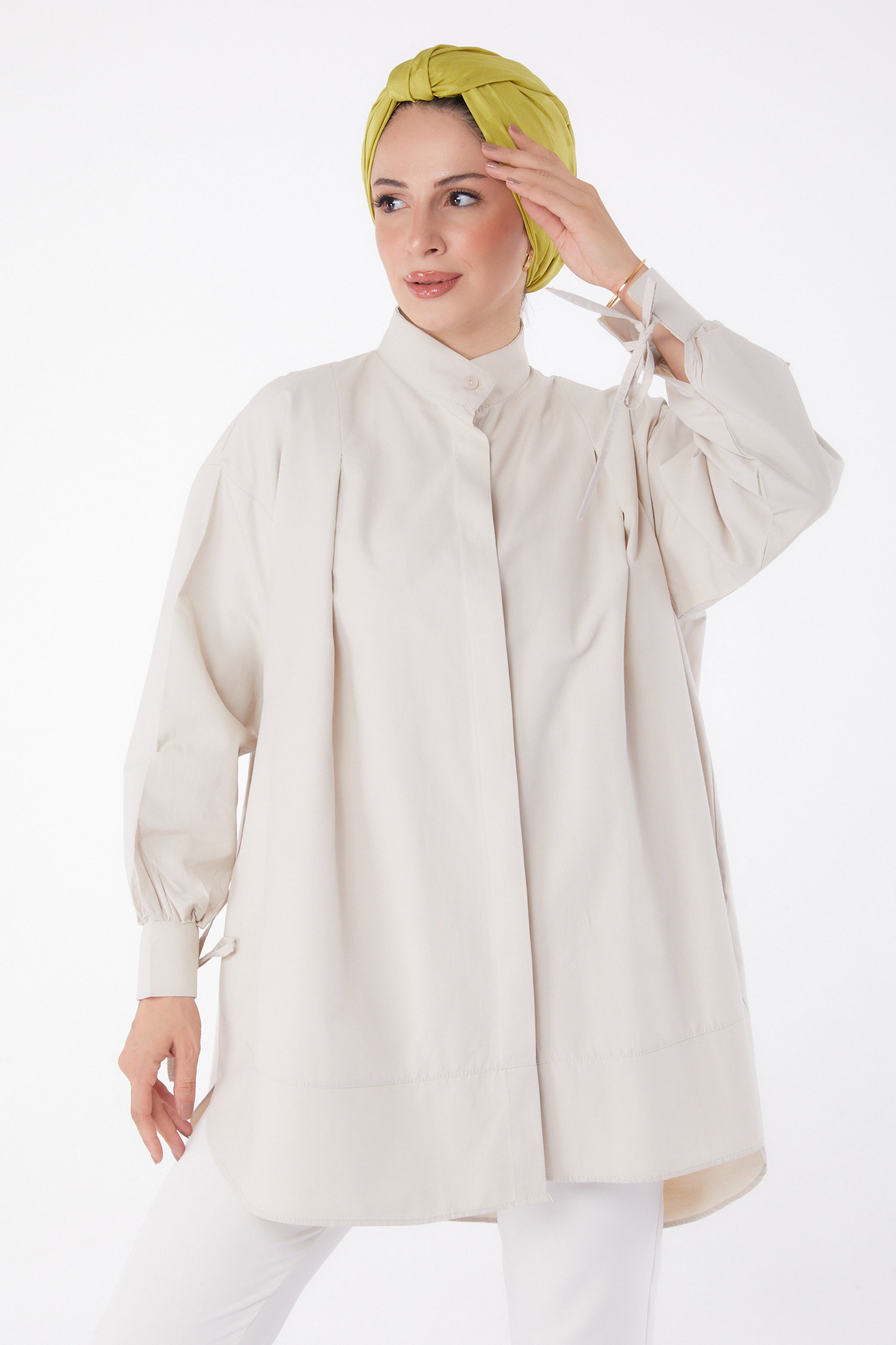 Kol Biyeli Tunik Tas - 26068 - 1