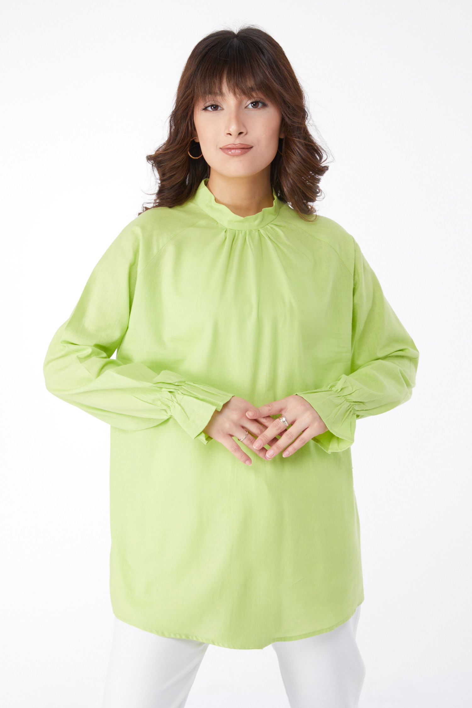 Tunik Yağ Yeşili - 13146 - 1