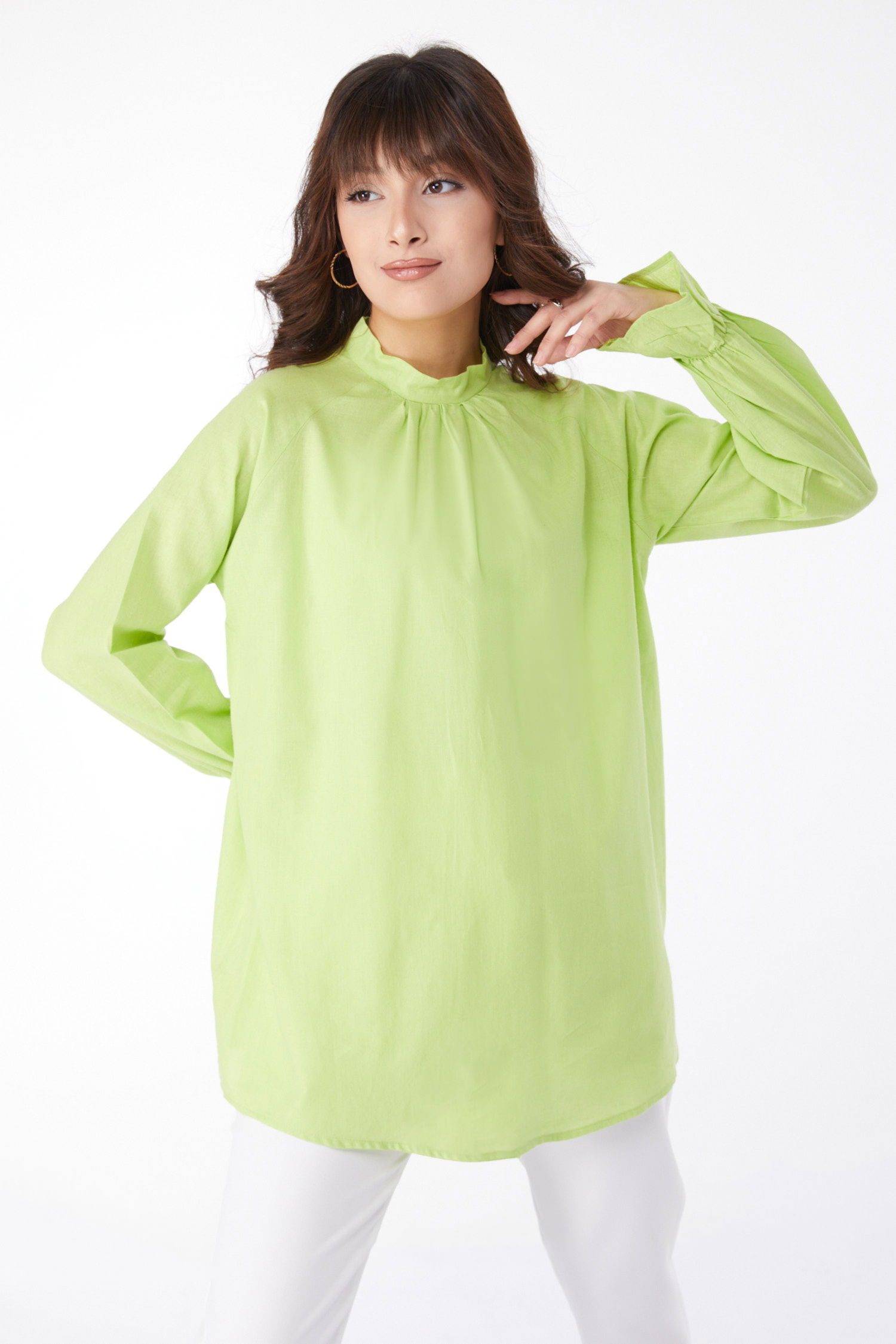 Tunik Yağ Yeşili - 13146 - 2