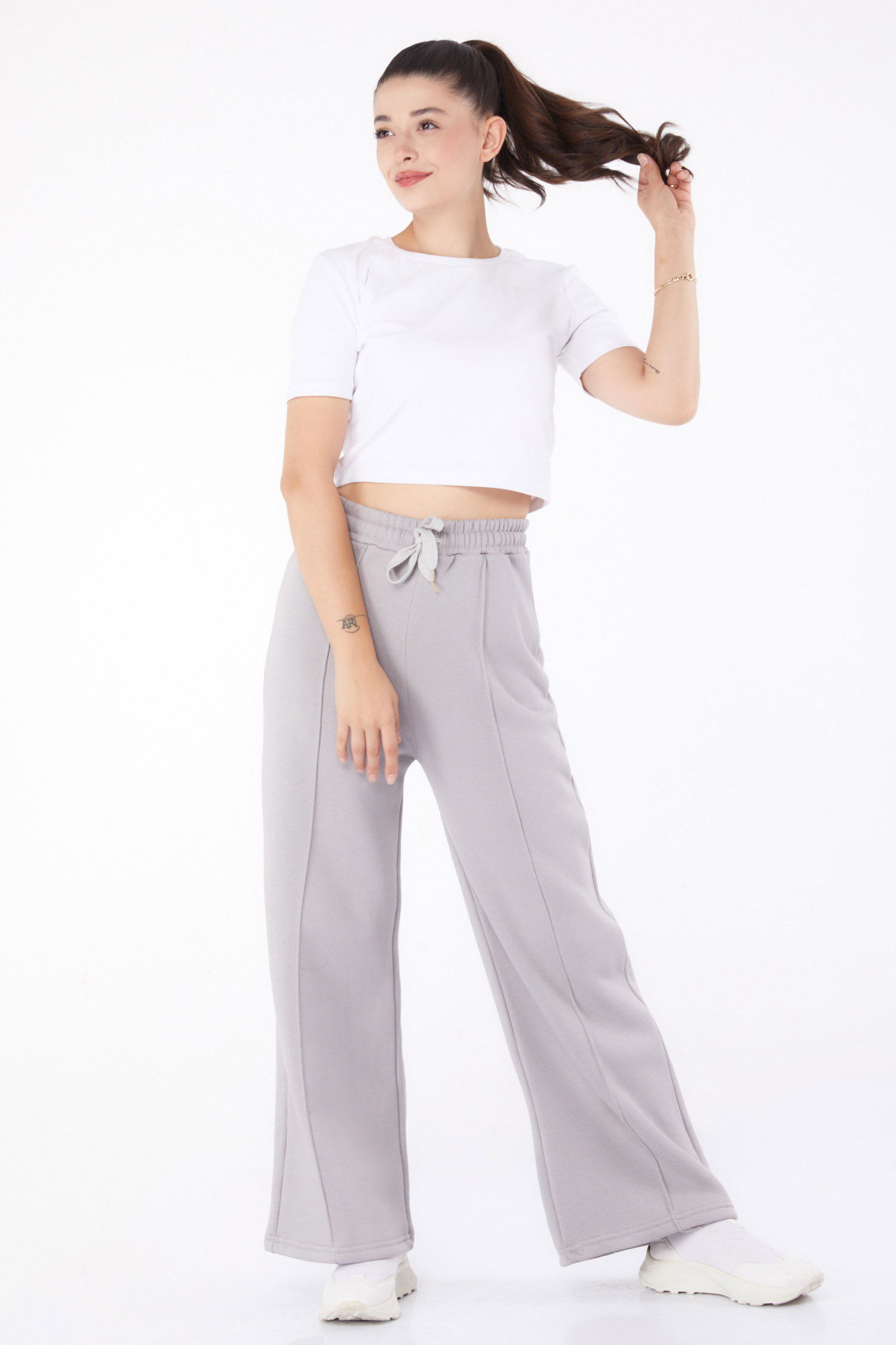 Eşofman Altı Gri - 26221 - 2