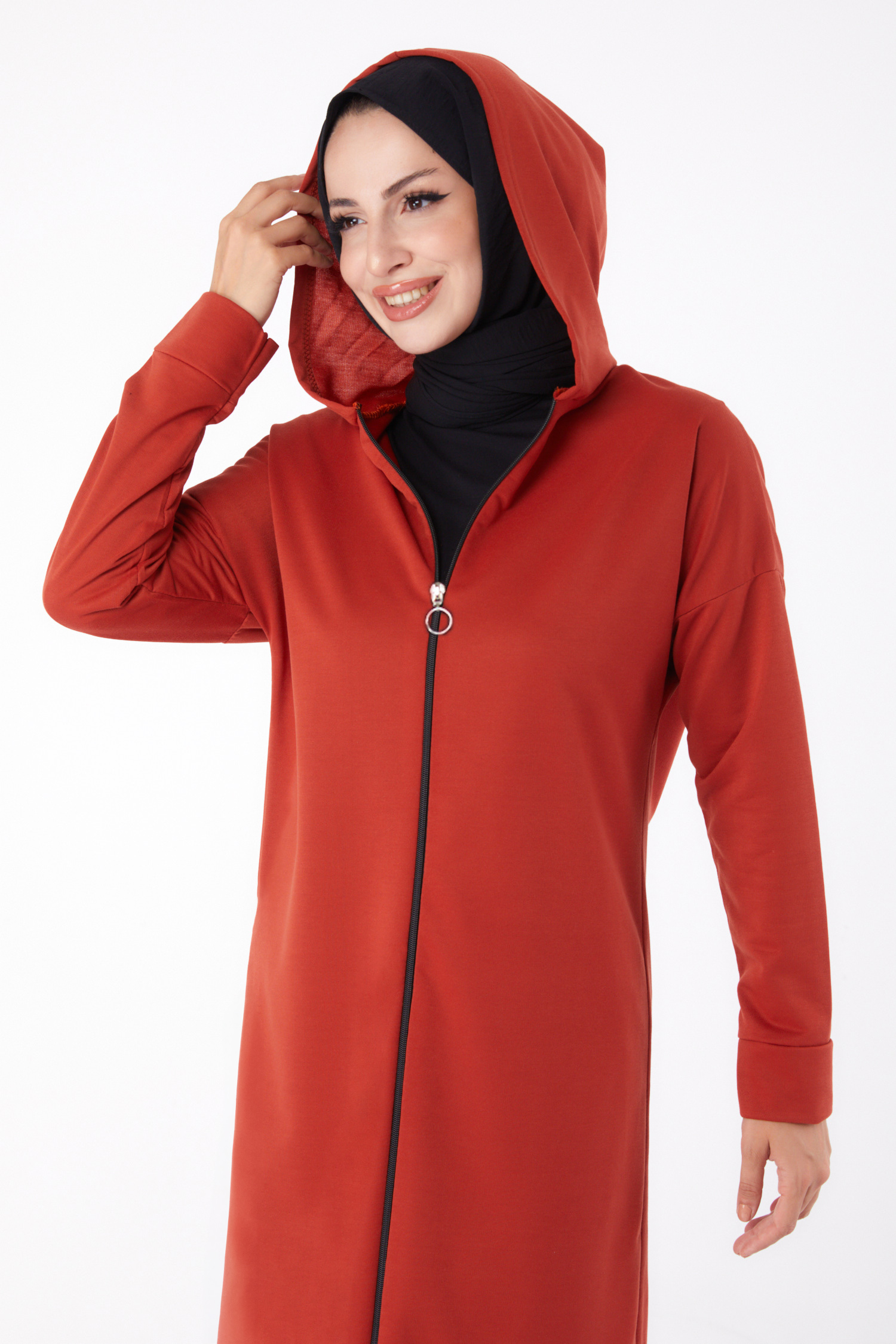 Fermuarlı Kap Kiremit - 13299 - 2