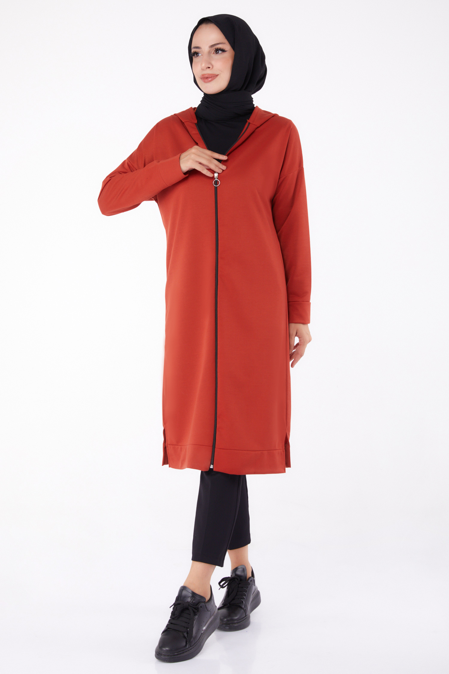 Fermuarlı Kap Kiremit - 13299 - 3