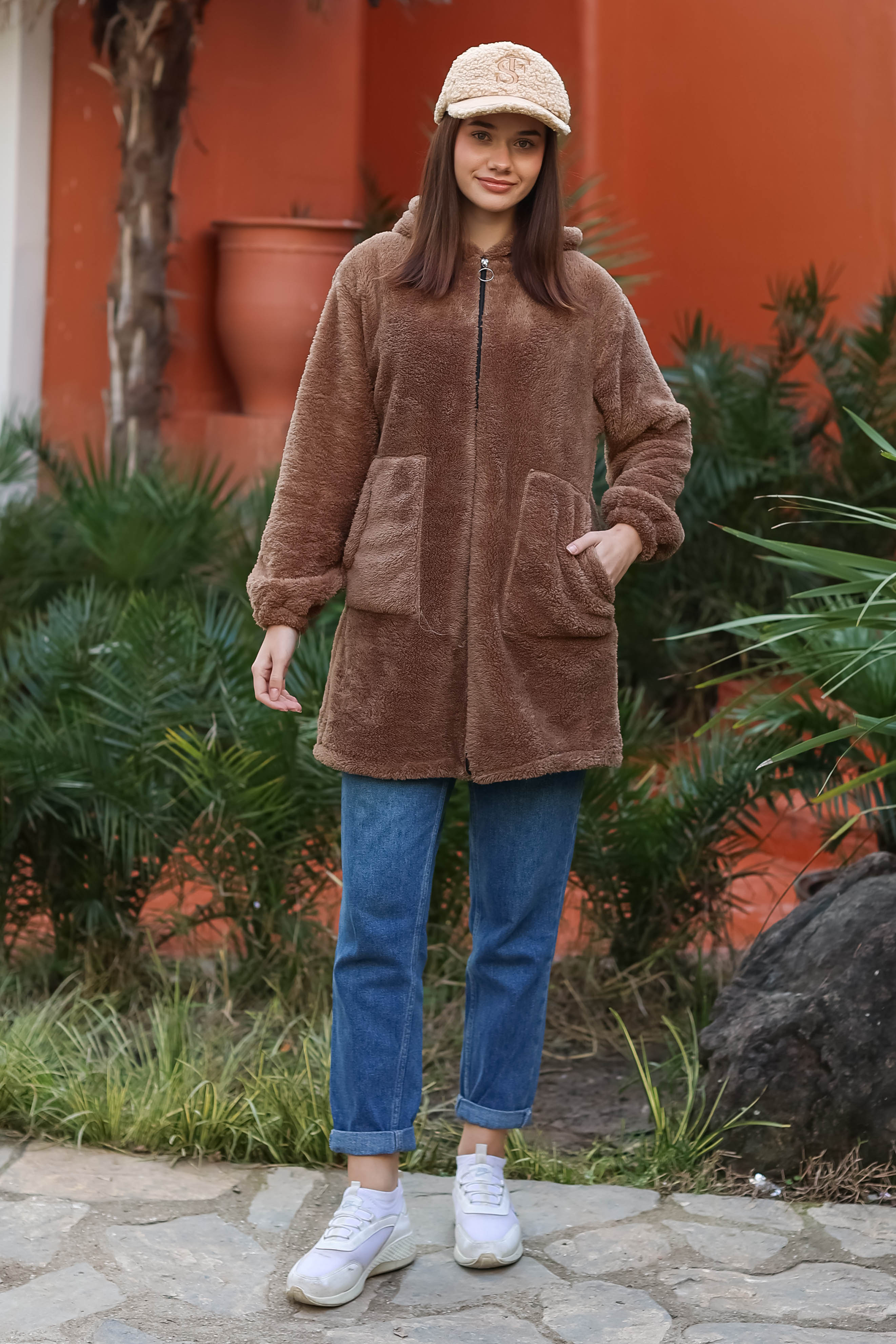 Peluş Mont Vizon - 13352 - 2