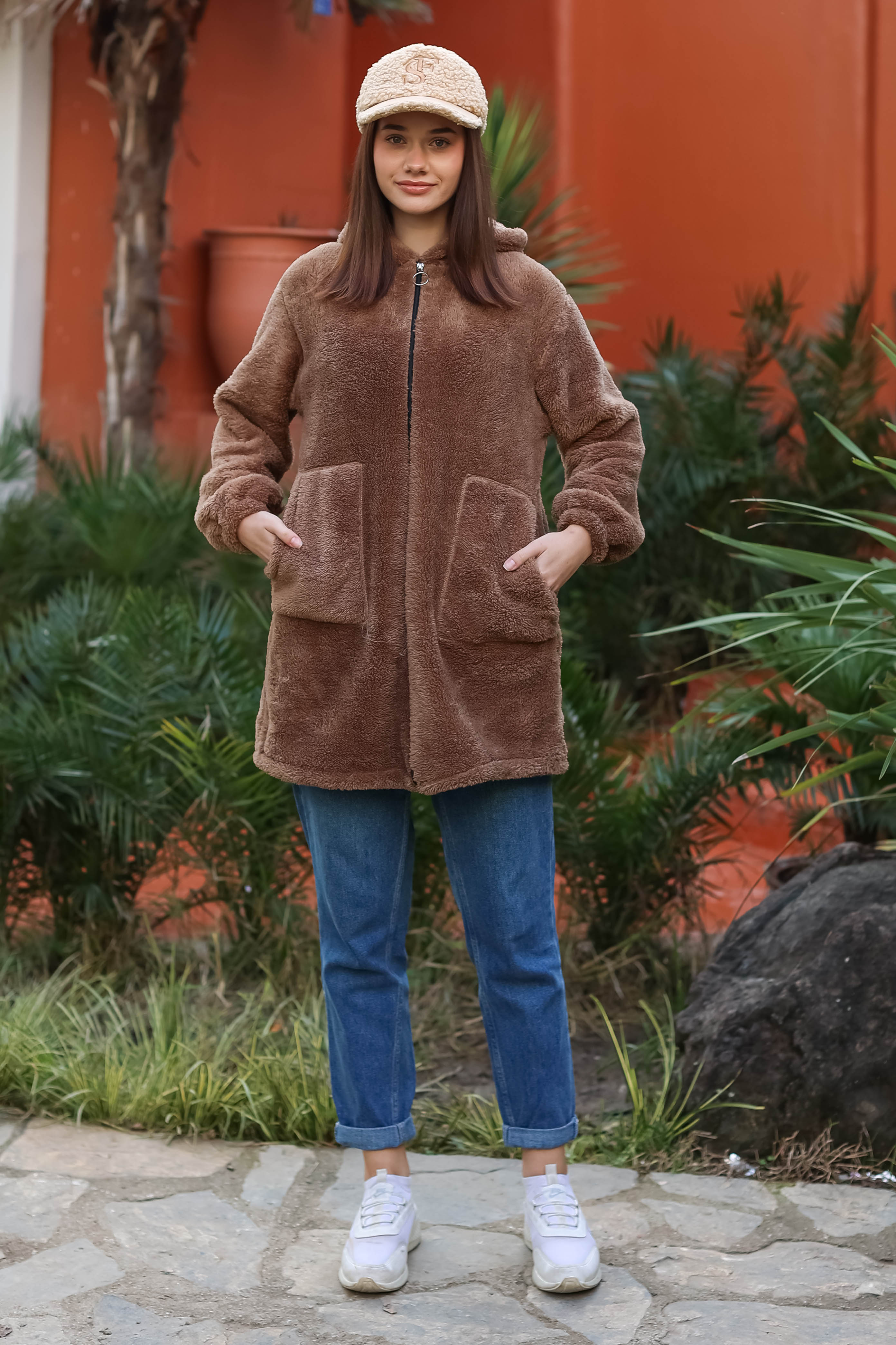 Peluş Mont Vizon - 13352 - 3