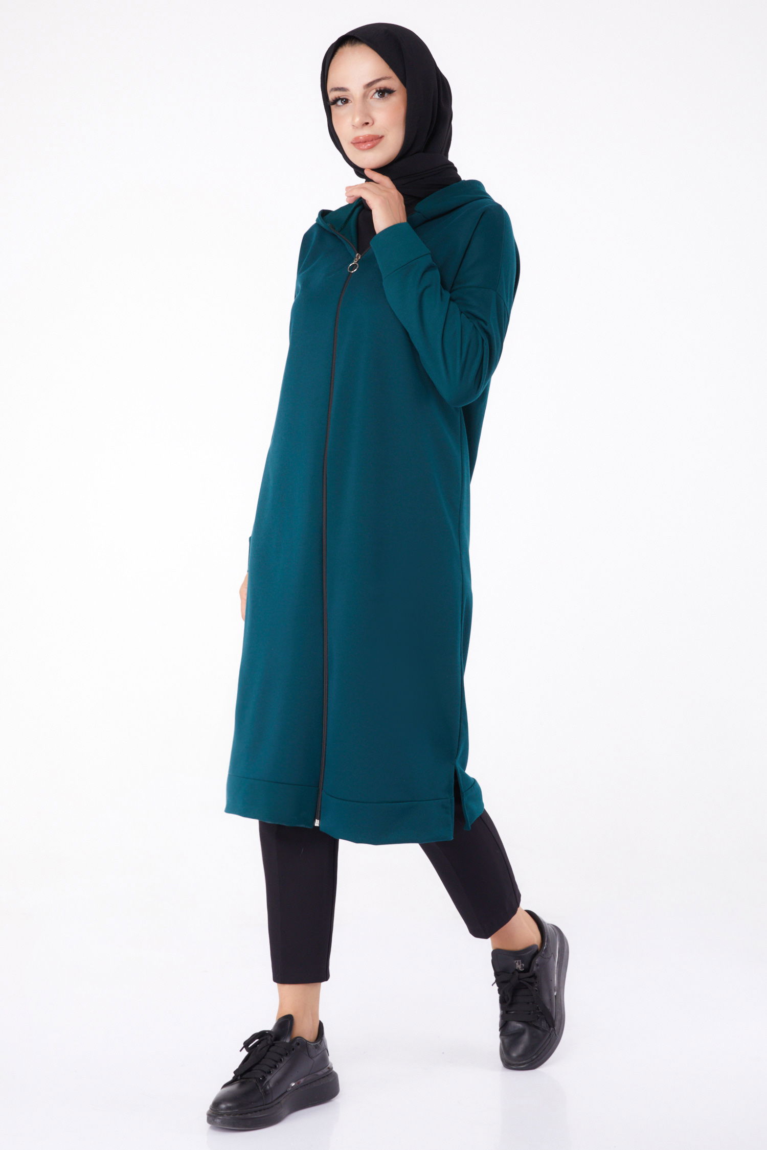 Fermuarlı Kap Zümrüt - 13299 - 6