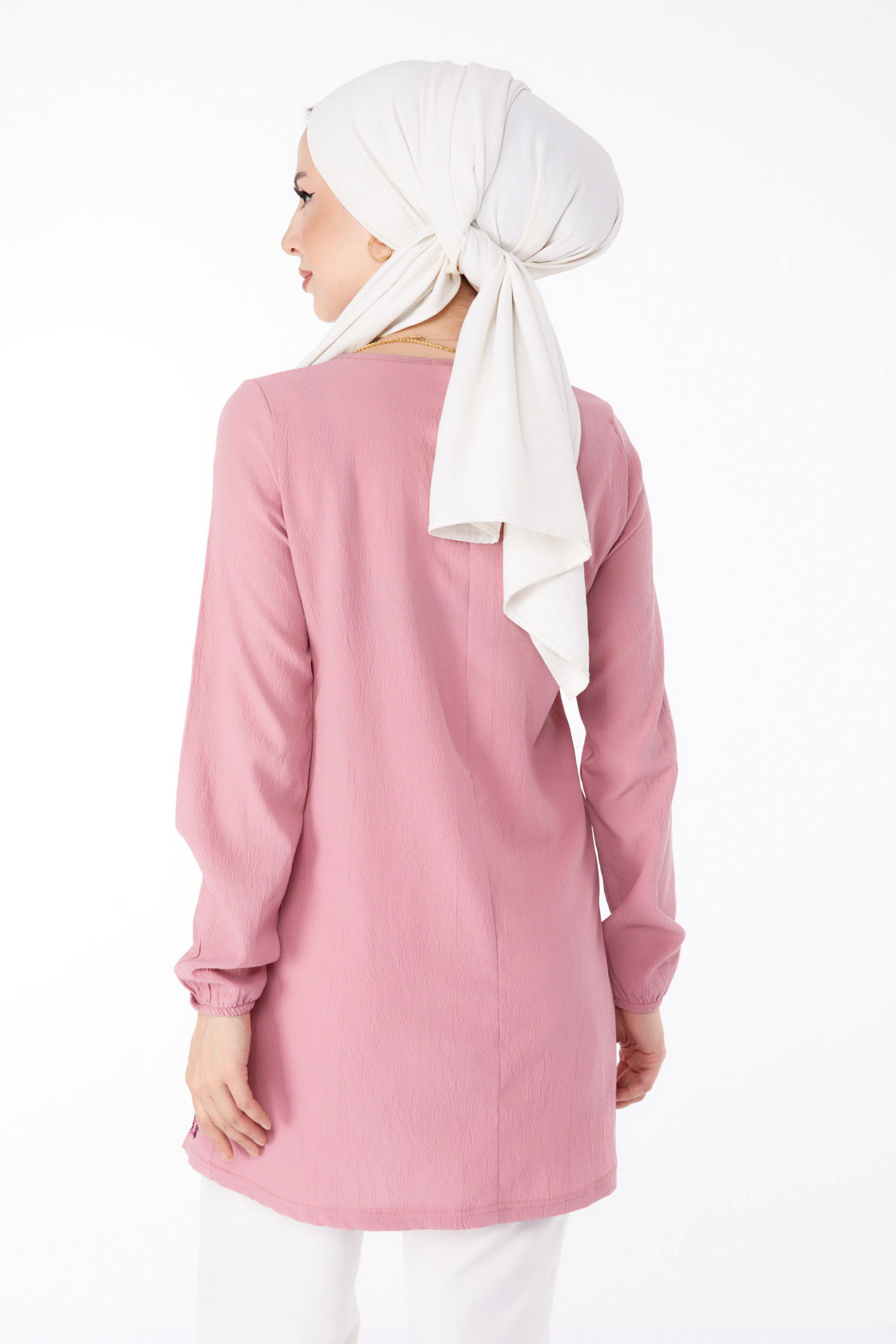 Nakışlı Tunik Gül - 13185 - 4