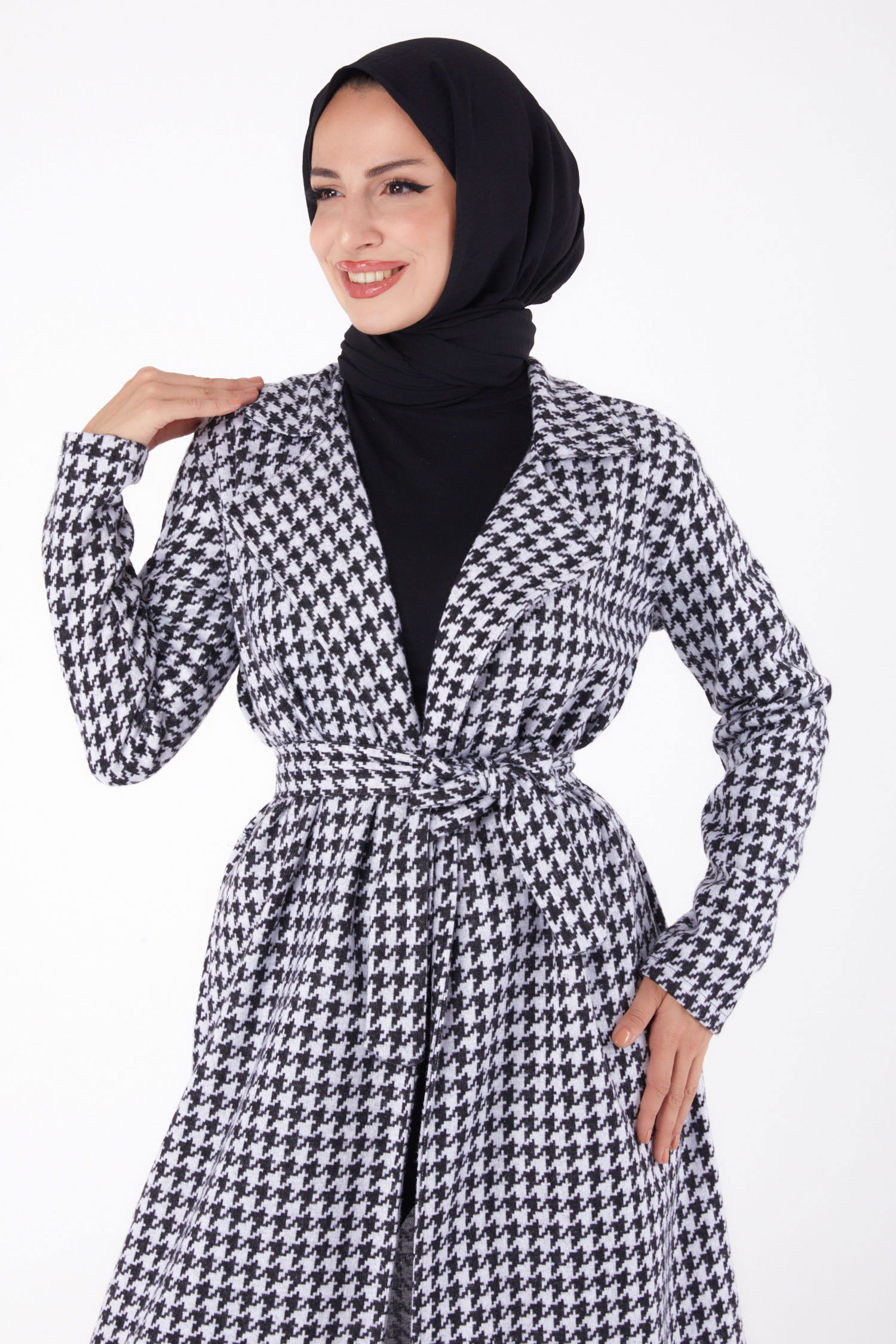 Kaşe Kaban Gri - 13317 - 3