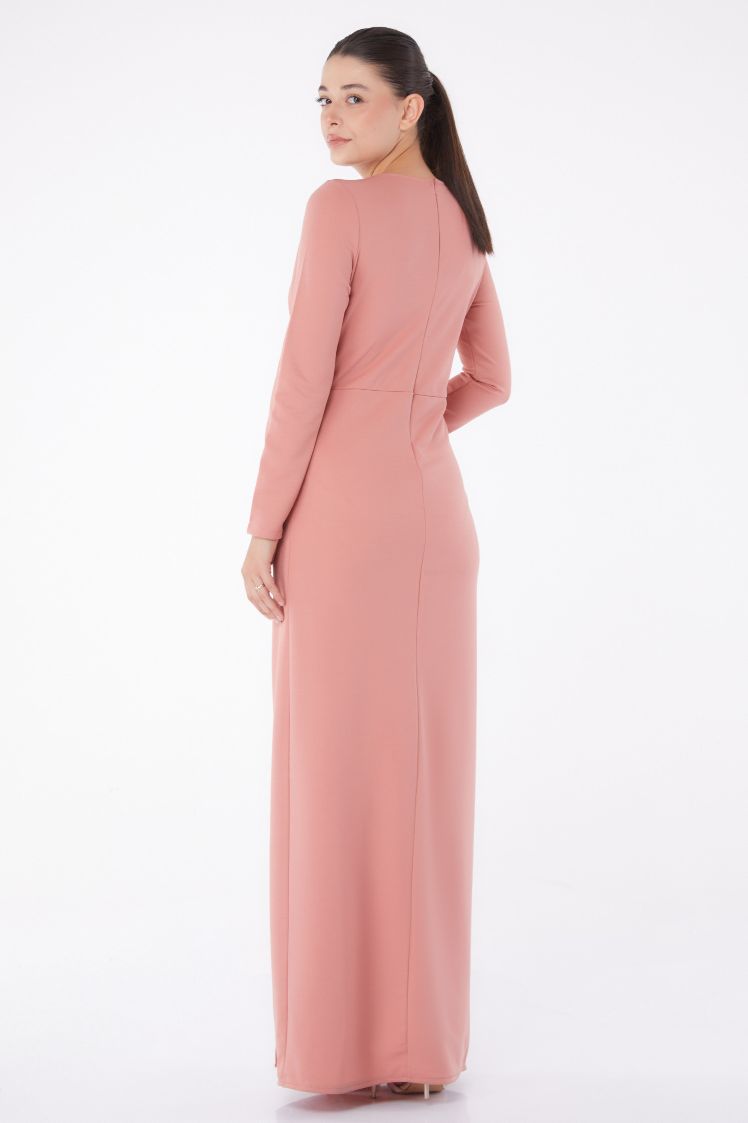 Abiye Elbise Gül - 13254 - 5