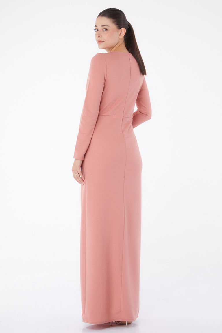 Abiye Elbise Gül - 13254 - TOFİSA