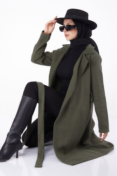 Kaşe Kaban Haki - 13287 