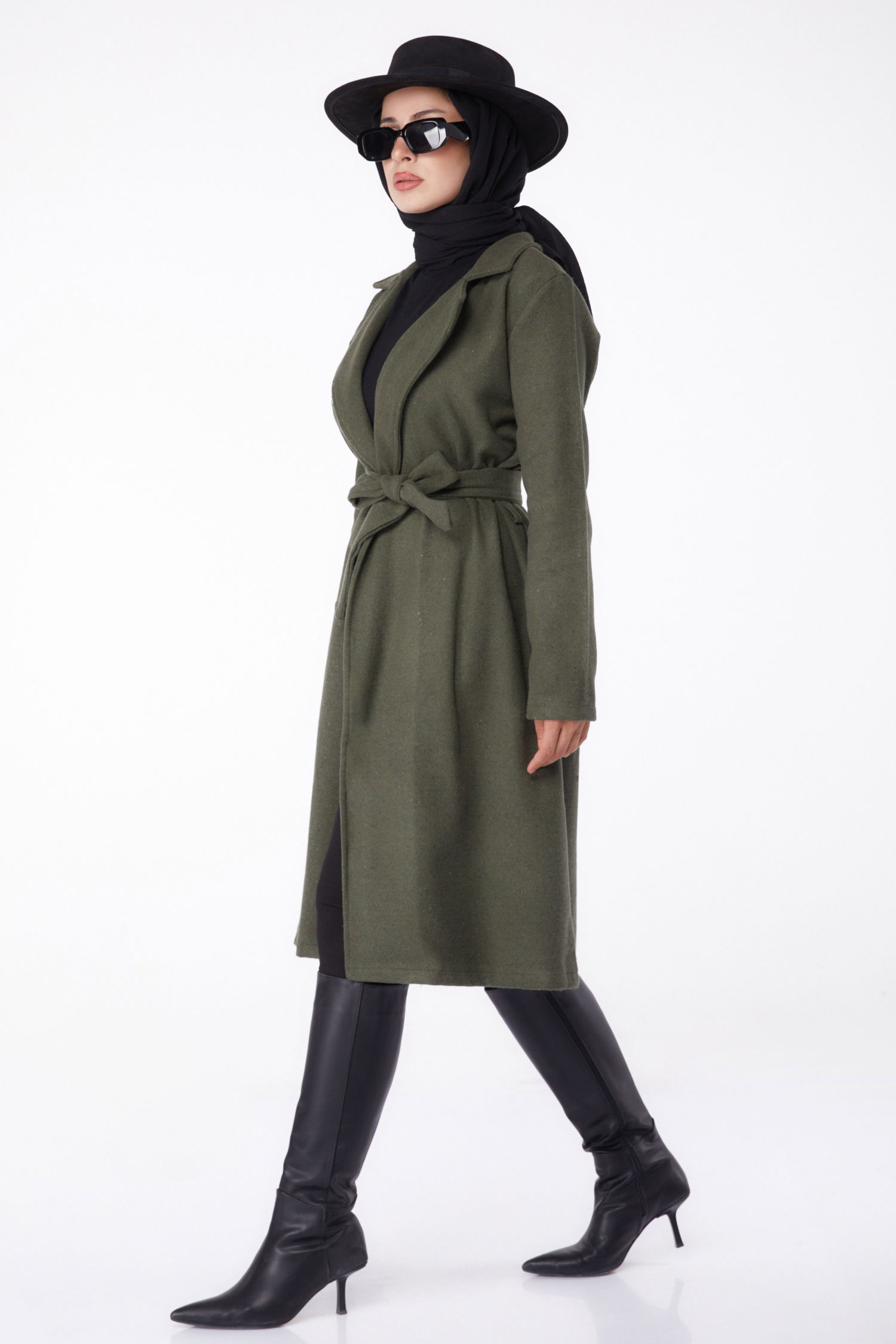 Kaşe Kaban Haki - 13287 - 5