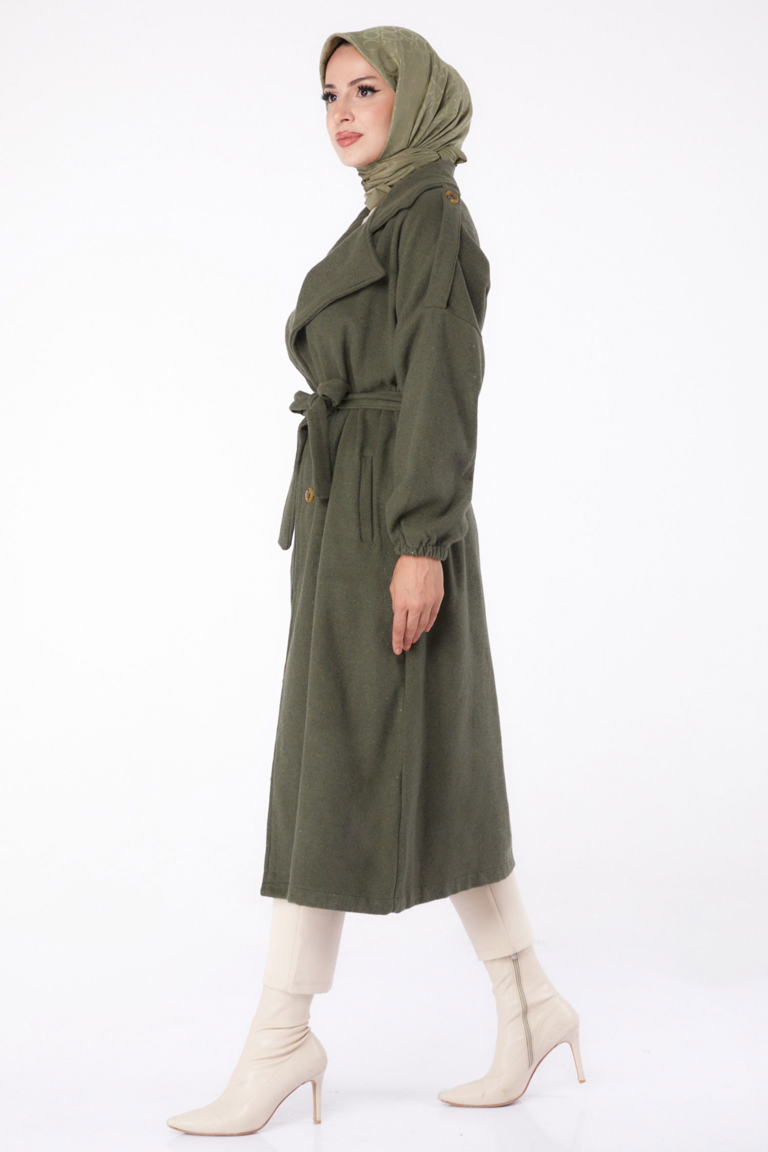 Kaşe Kaban Haki - 13288 - 9