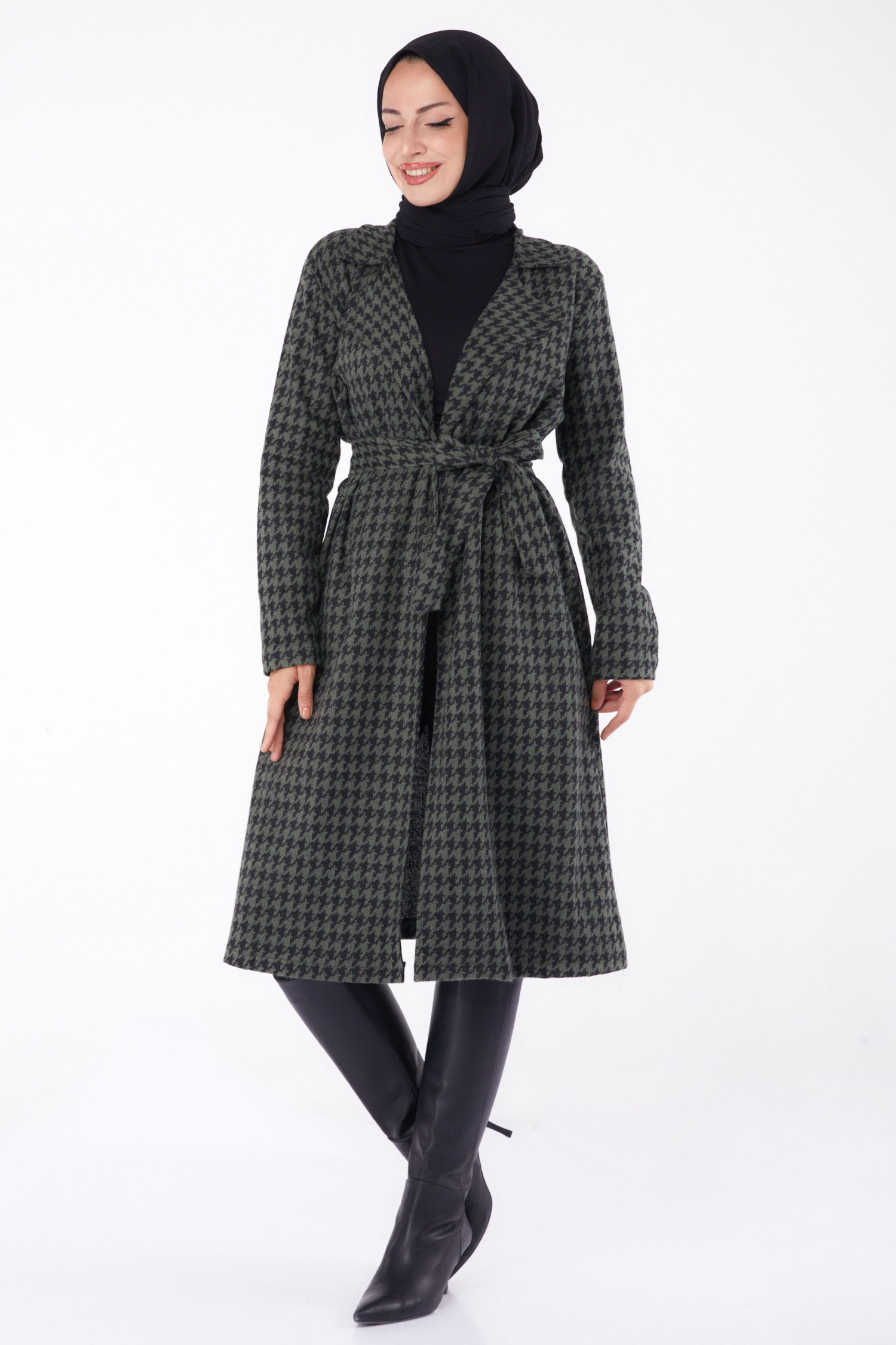 Kaşe Kaban Haki - 13317 - 21