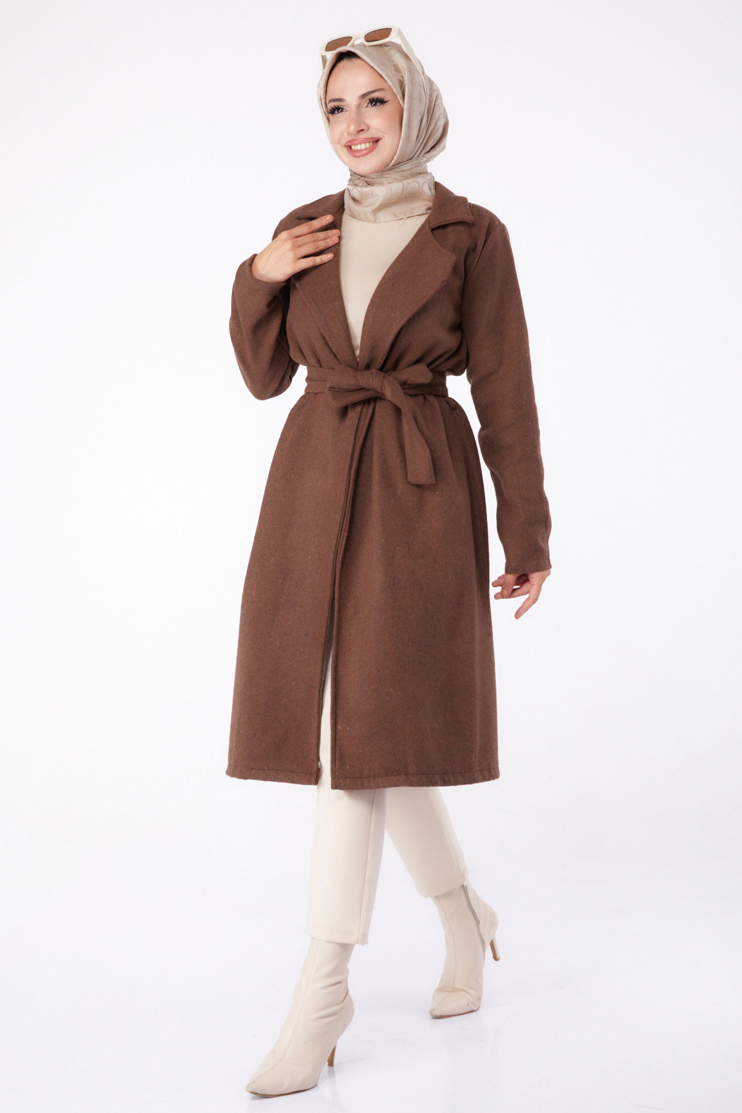 Kaşe Kaban Kahve - 13287 - 2